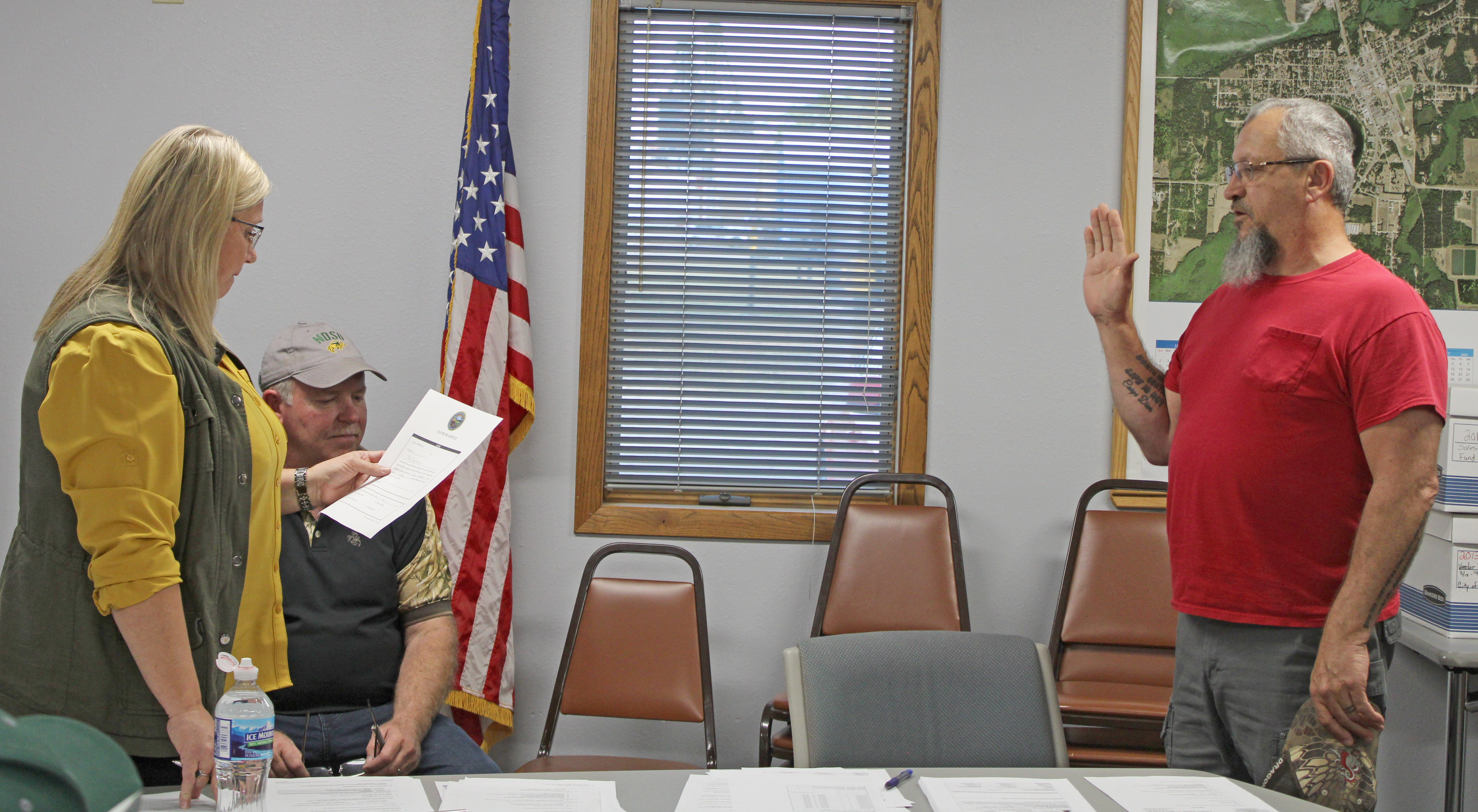 Bjornson joins Menahga City Council by flip of coin - Vimarsana News