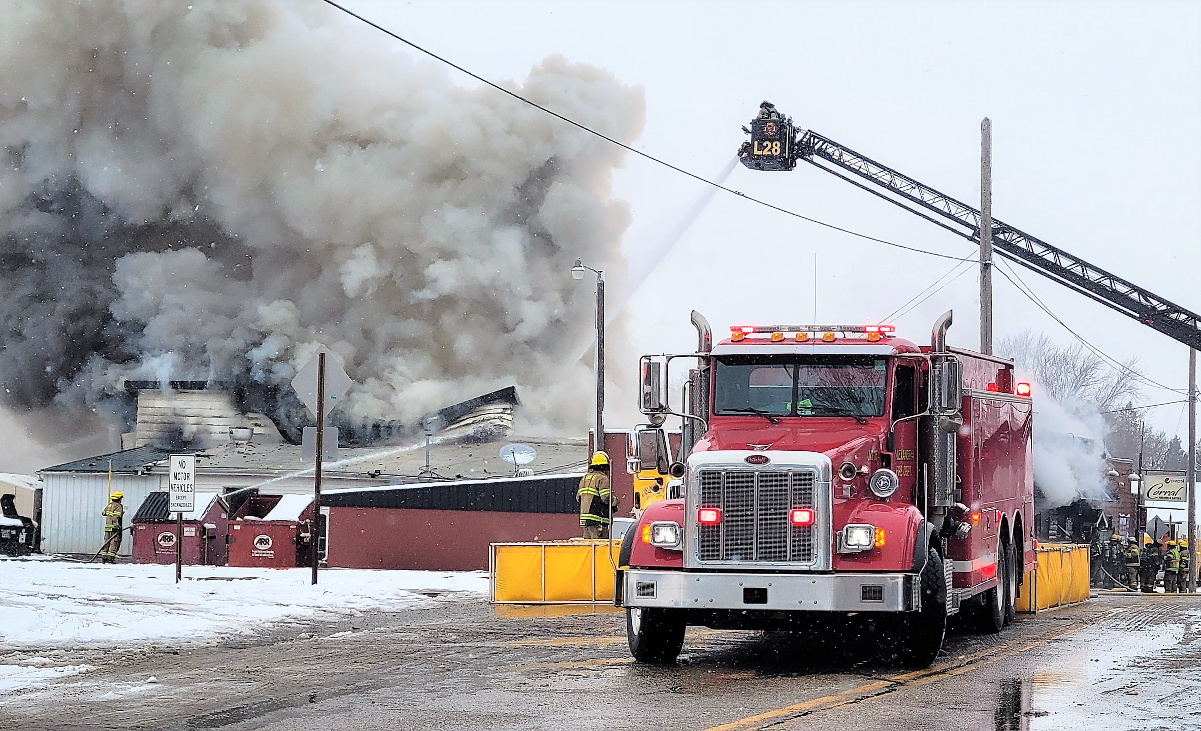 Update 6:45 p.m.: 4 fire departments called to Corral in Nelson W/VIDEO - Vimarsana News