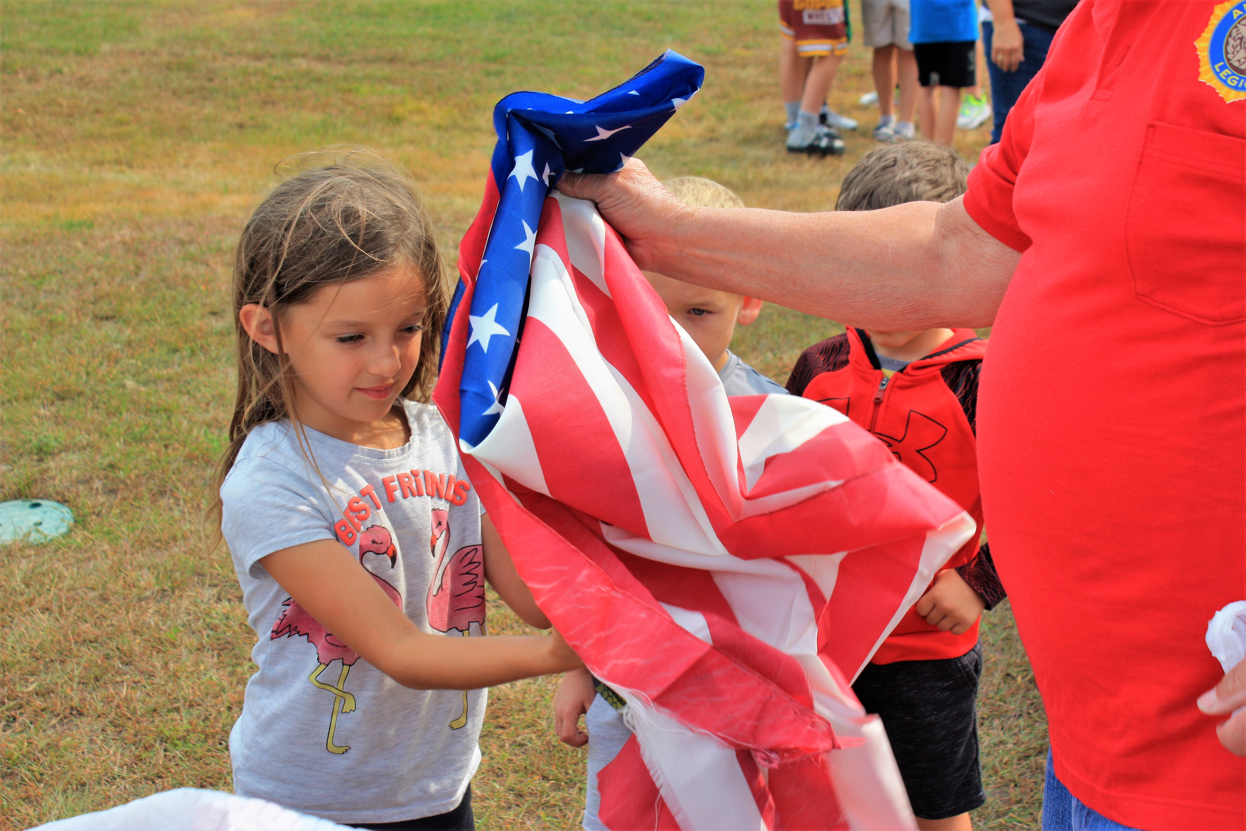 Perham students learn about and help with official flag disposal - Vimarsana News