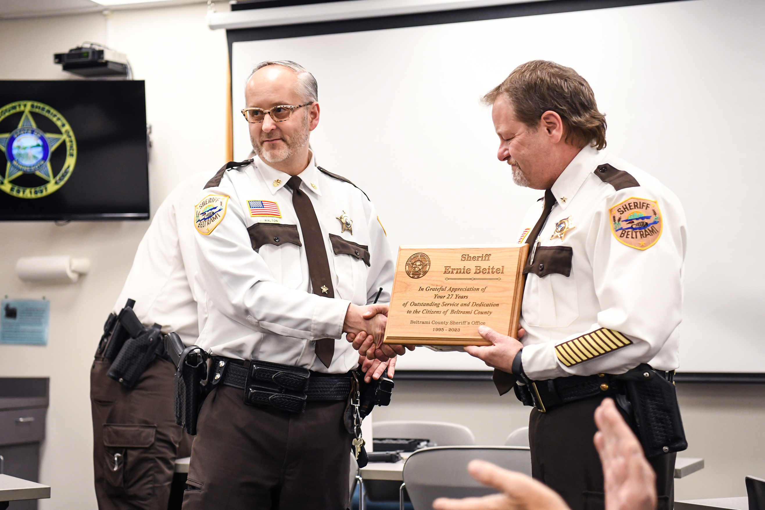 Beltrami County Sheriff Ernie Beitel retires after 38 years in law enforcement - Vimarsana News