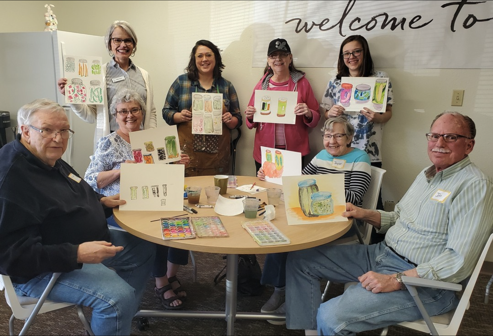 Local art enriches lives at Memory Cafe - Vimarsana News
