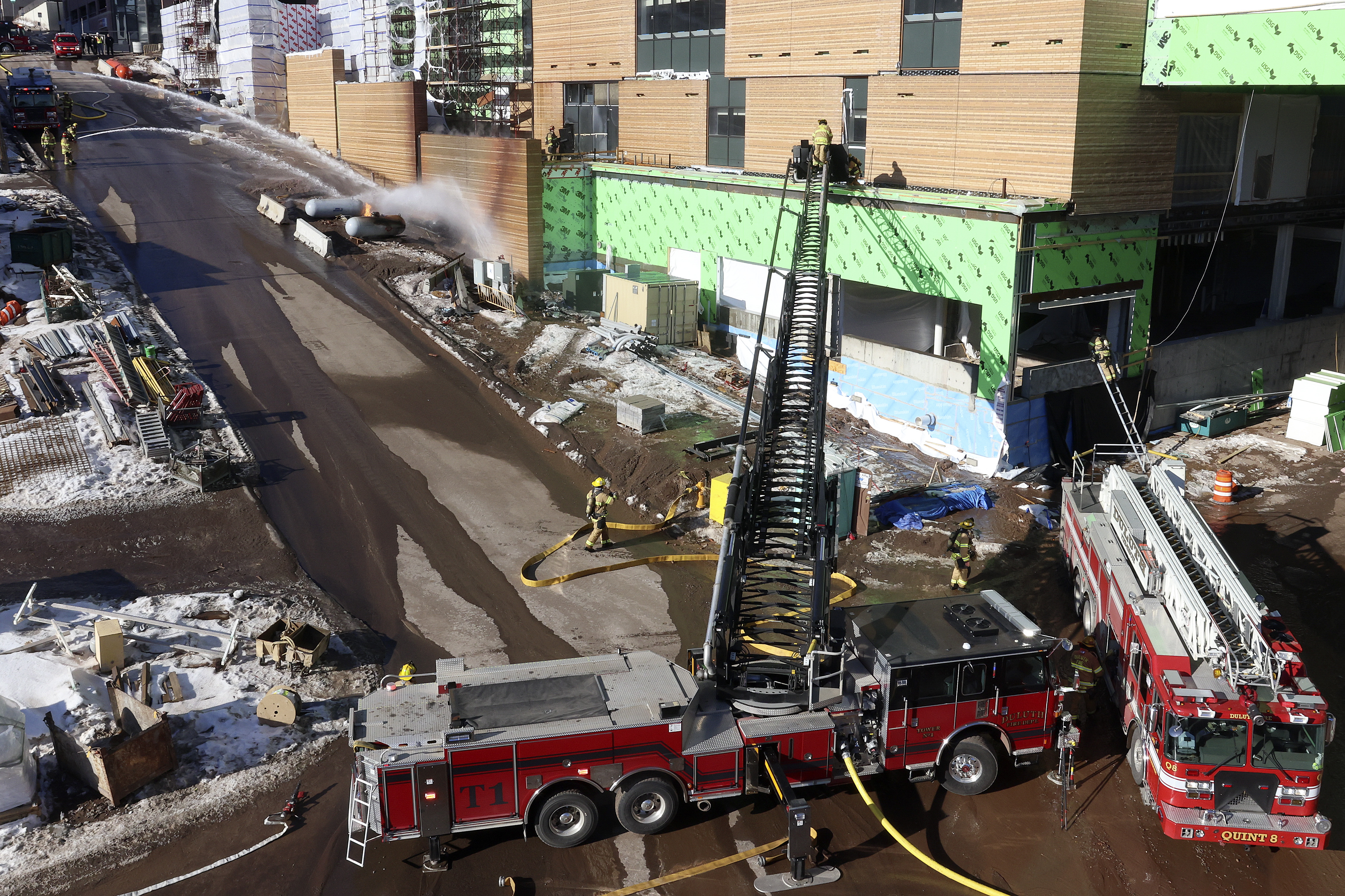 Fire at Vision Northland temporarily closes downtown Duluth streets - Vimarsana News