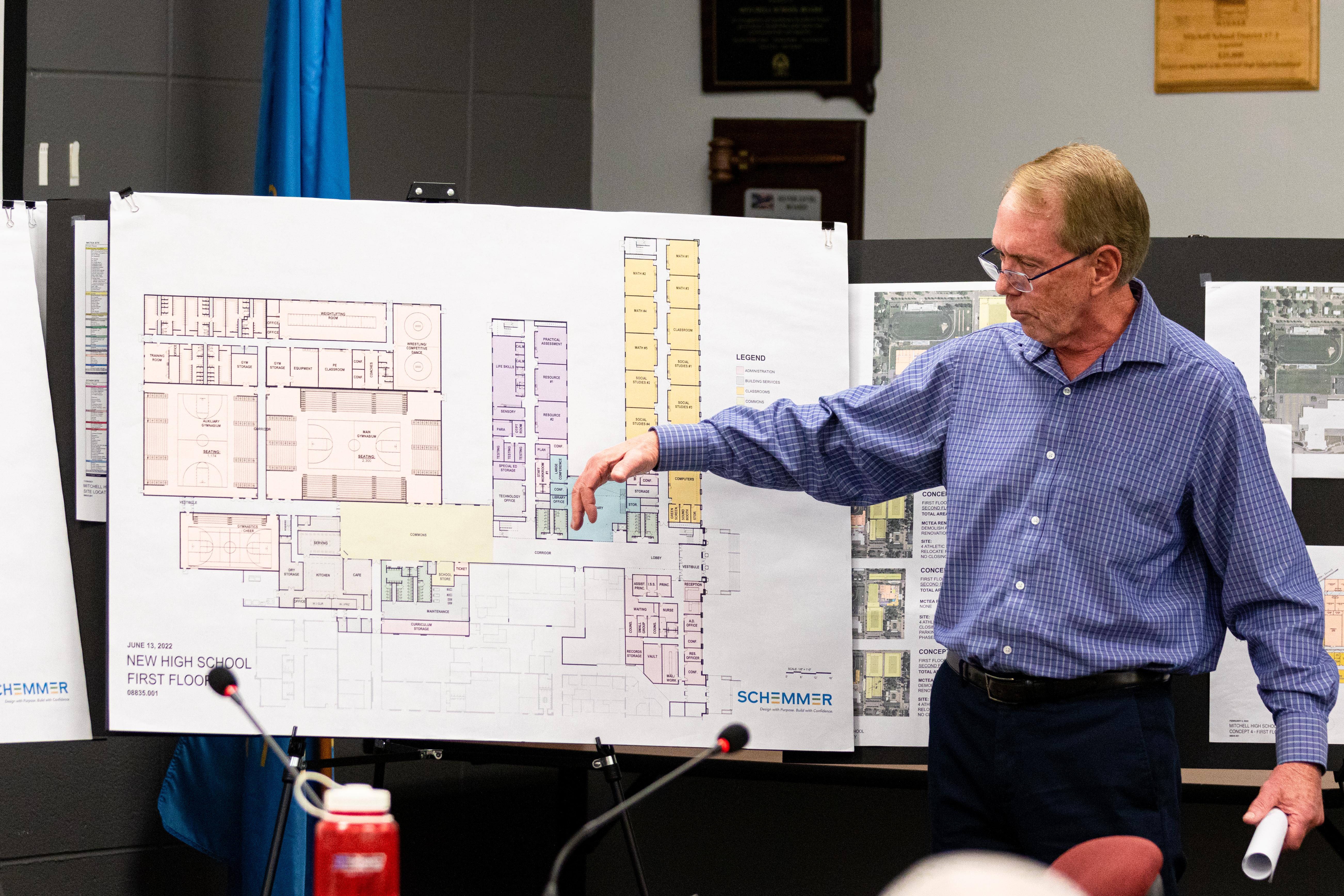 After initial plans came in $20M high, Mitchell Board of Education to get look at revised high school plans - Vimarsana News