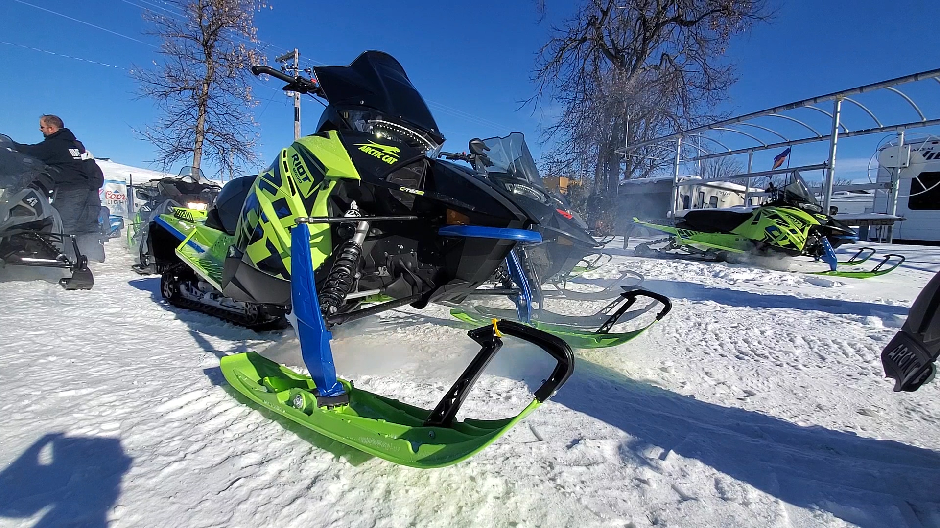 Volunteers team with Arctic Cat to bring veterans on snowmobile ride in Mahnomen County - Vimarsana News