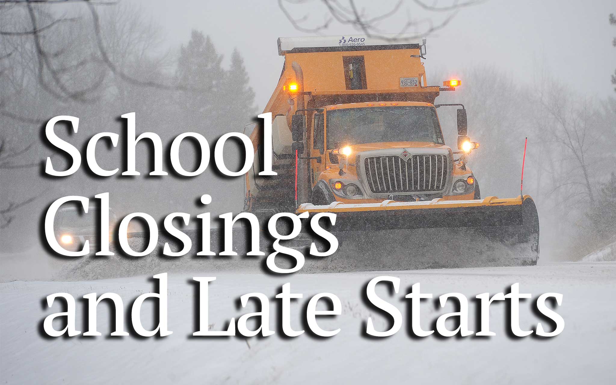 Weather Alert: Area school closings, E-Learning or delayed starts for Tuesday, Feb. 22, 2022 - Vimarsana News