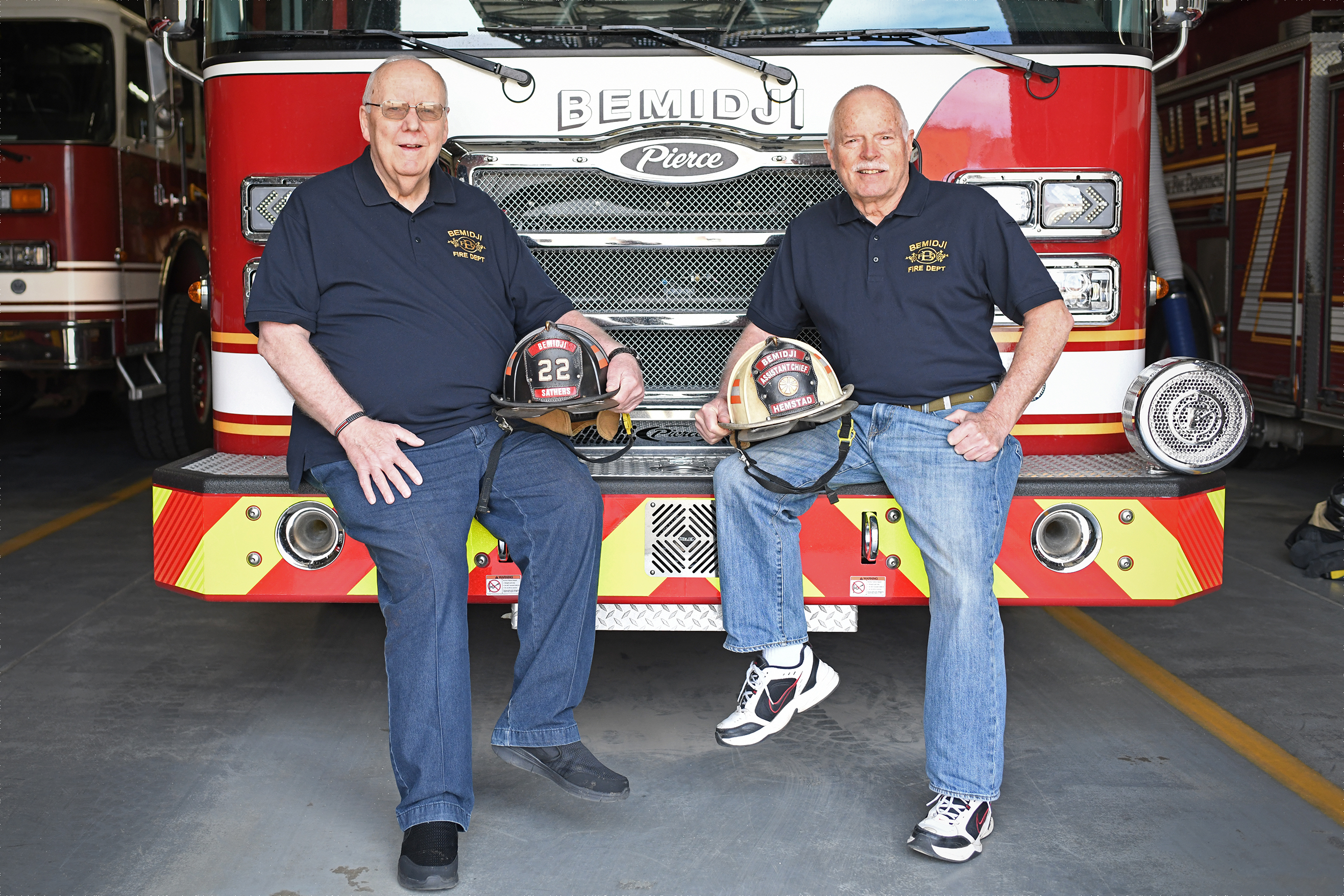 A lasting legacy: Bemidji firefighters Bruce Hemstad and Dick Sathers retire after decades of service - Vimarsana News