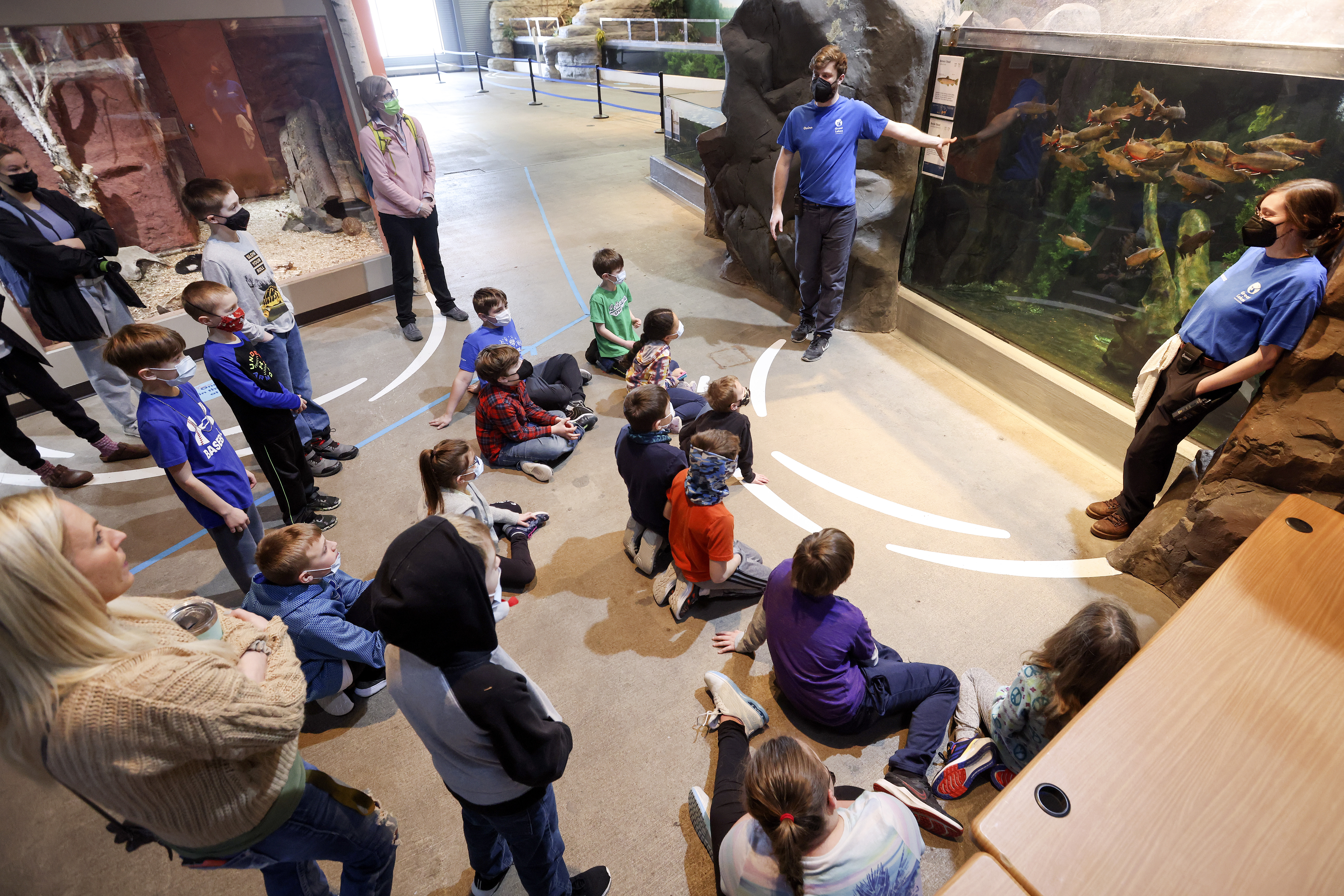 Esko elementary students reunite with Hero the trout - Vimarsana News