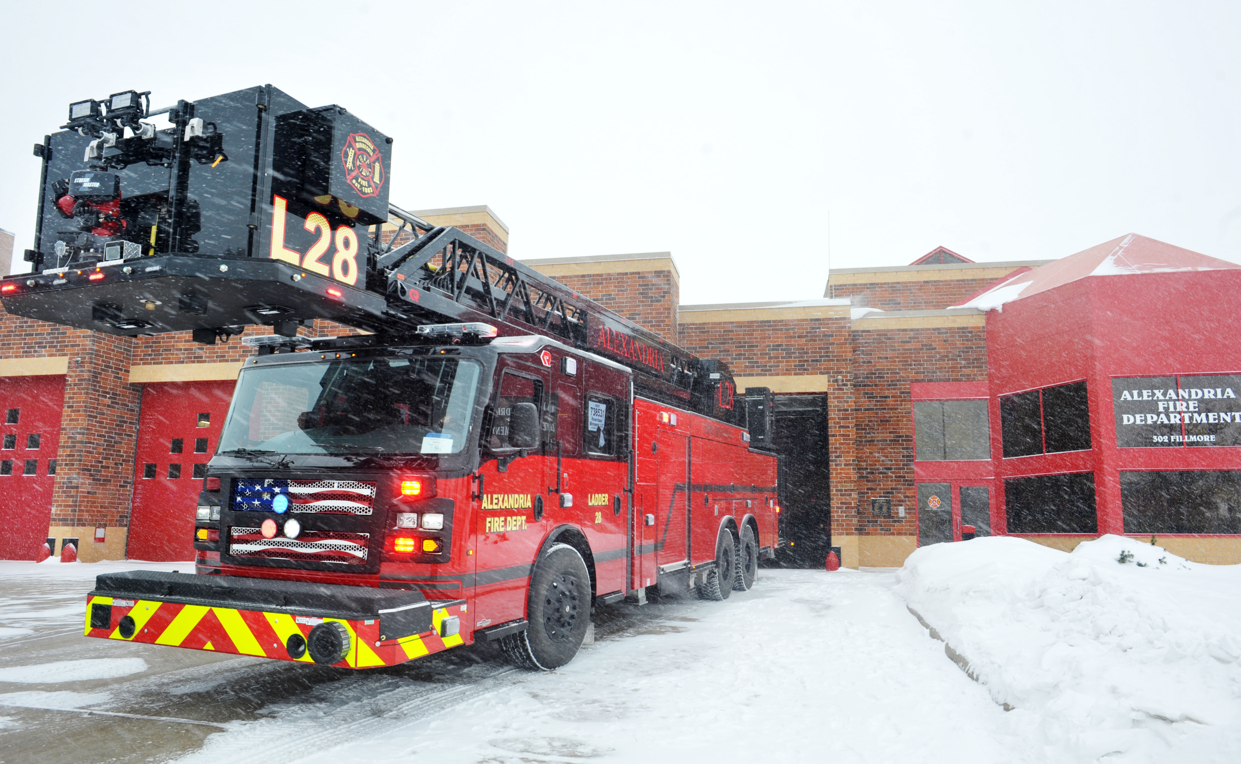 New aerial fire truck rolls into Alexandria - Vimarsana News