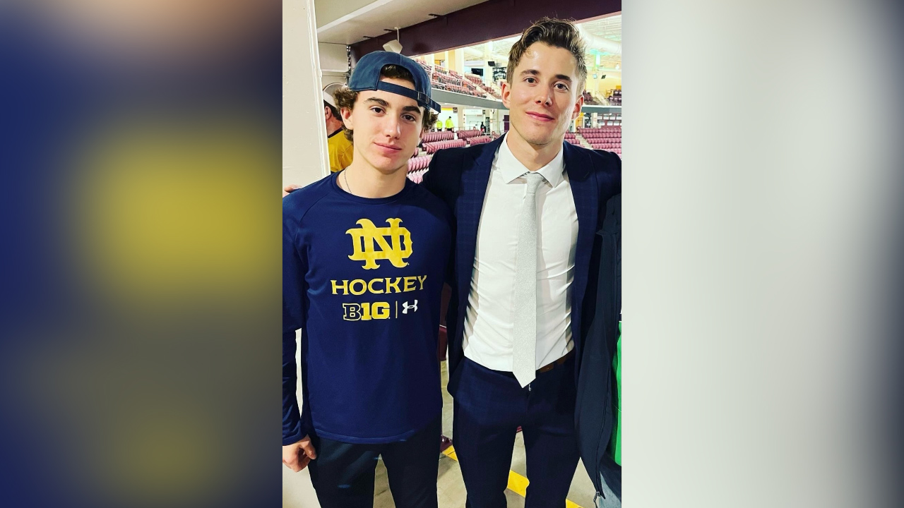 EGF Boys Hockey Sophomore Cooper Hills draws inspiration from half-brother Chase Blackmun - Vimarsana News