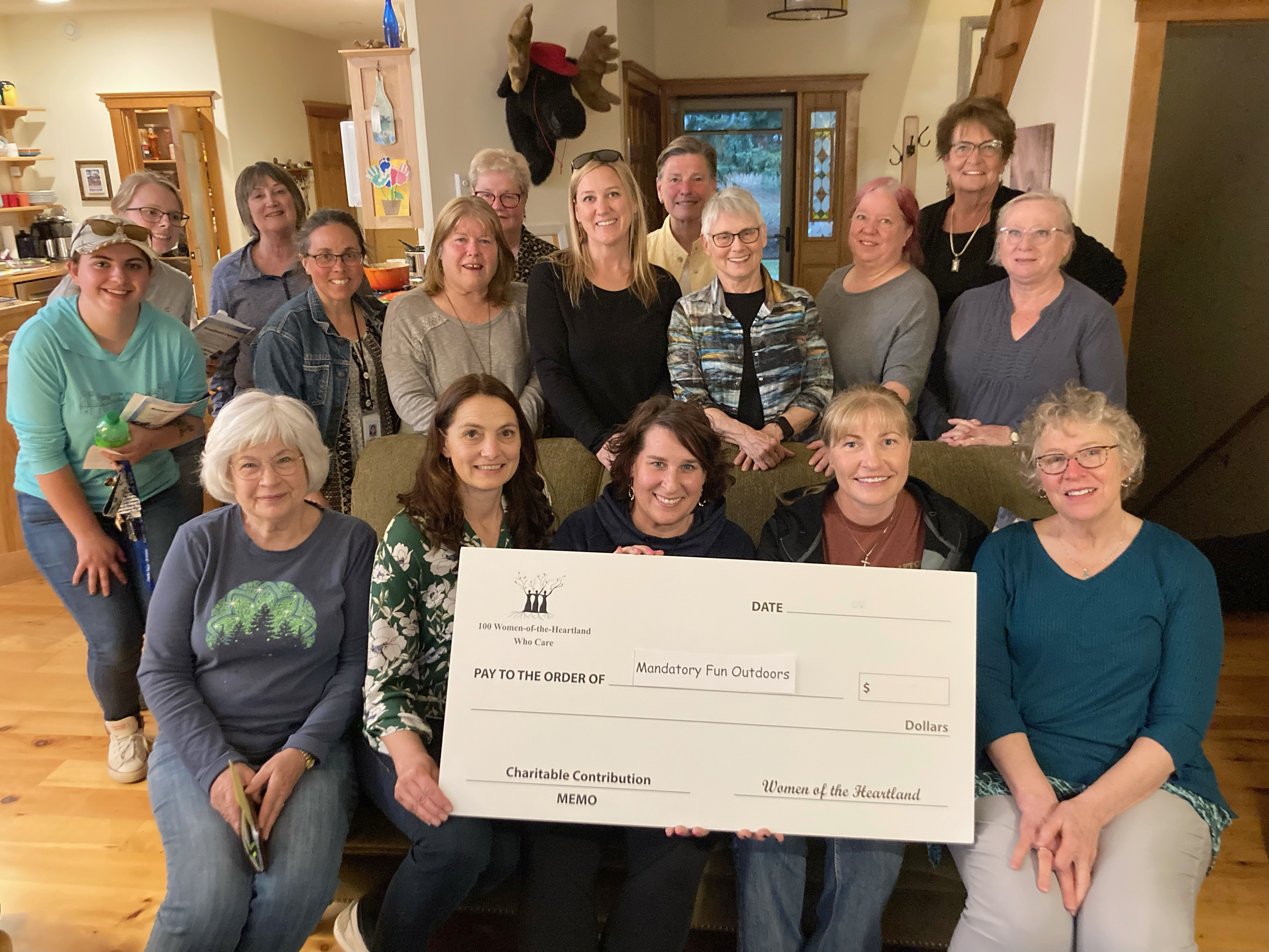 100 Women donates funds to Mandatory Fun Outdoors - Vimarsana News
