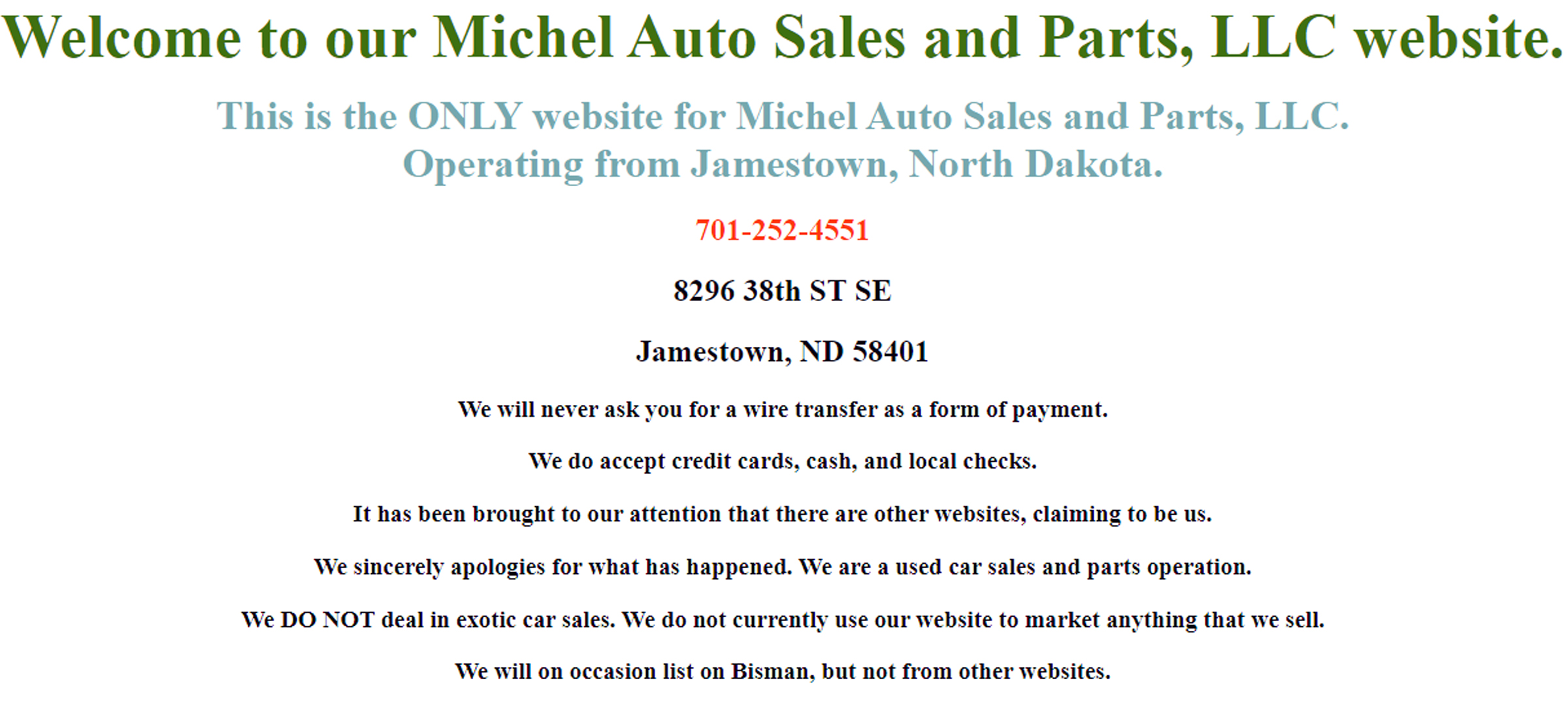 Website posing as Jamestown business swindles $350,000 from victims - Vimarsana News