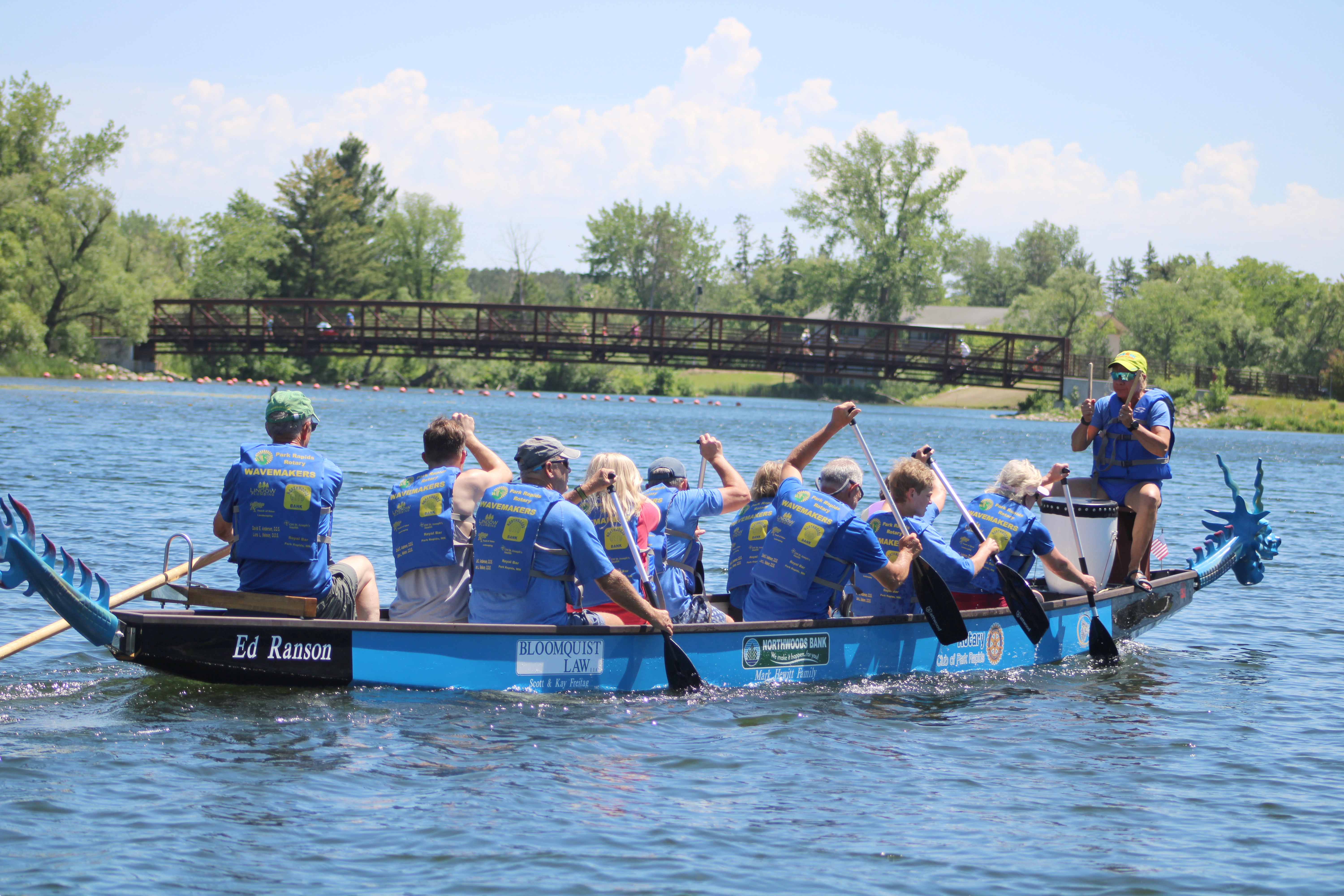 Making waves: Park Rapids dragon boat team training for 2 races - Vimarsana News