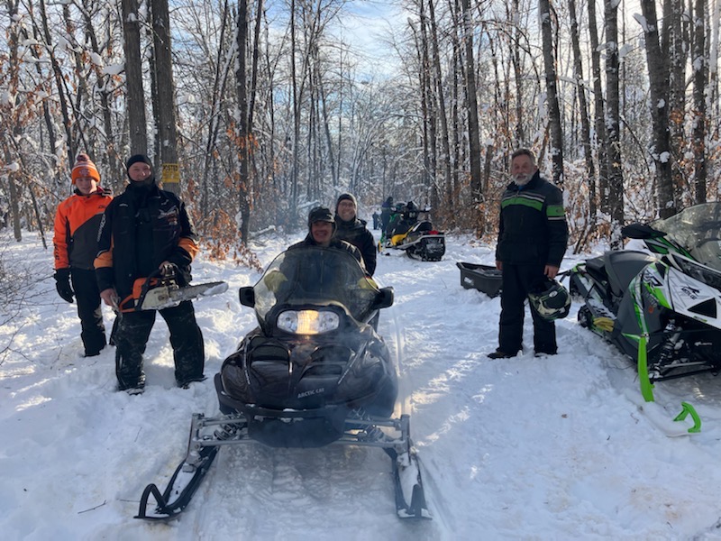 Snowmobilers asked to ride trails cautiously, look for downed trees and heavy equipment - Vimarsana News