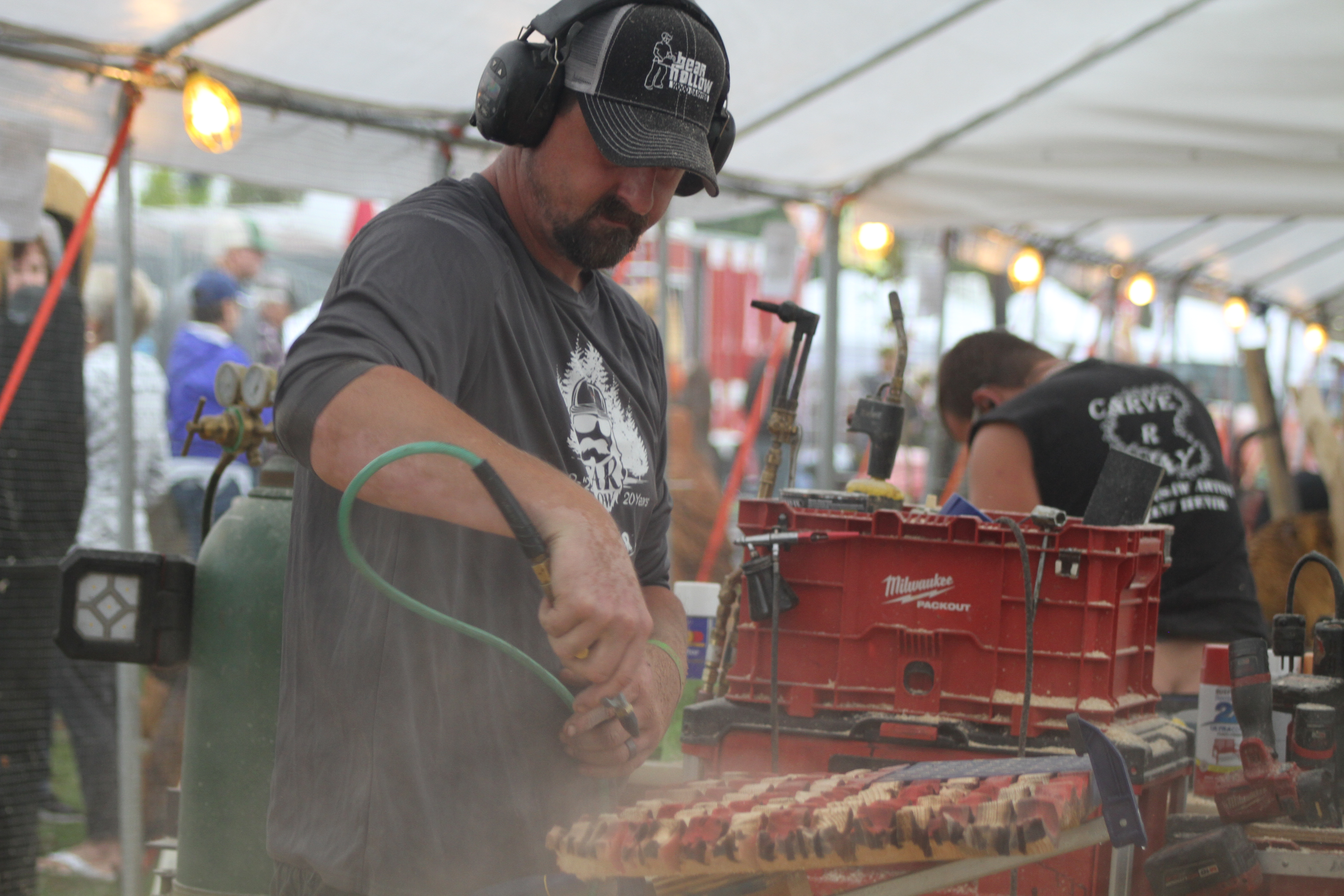 Hackensack Chainsaw Carving Event roars to life - Vimarsana News
