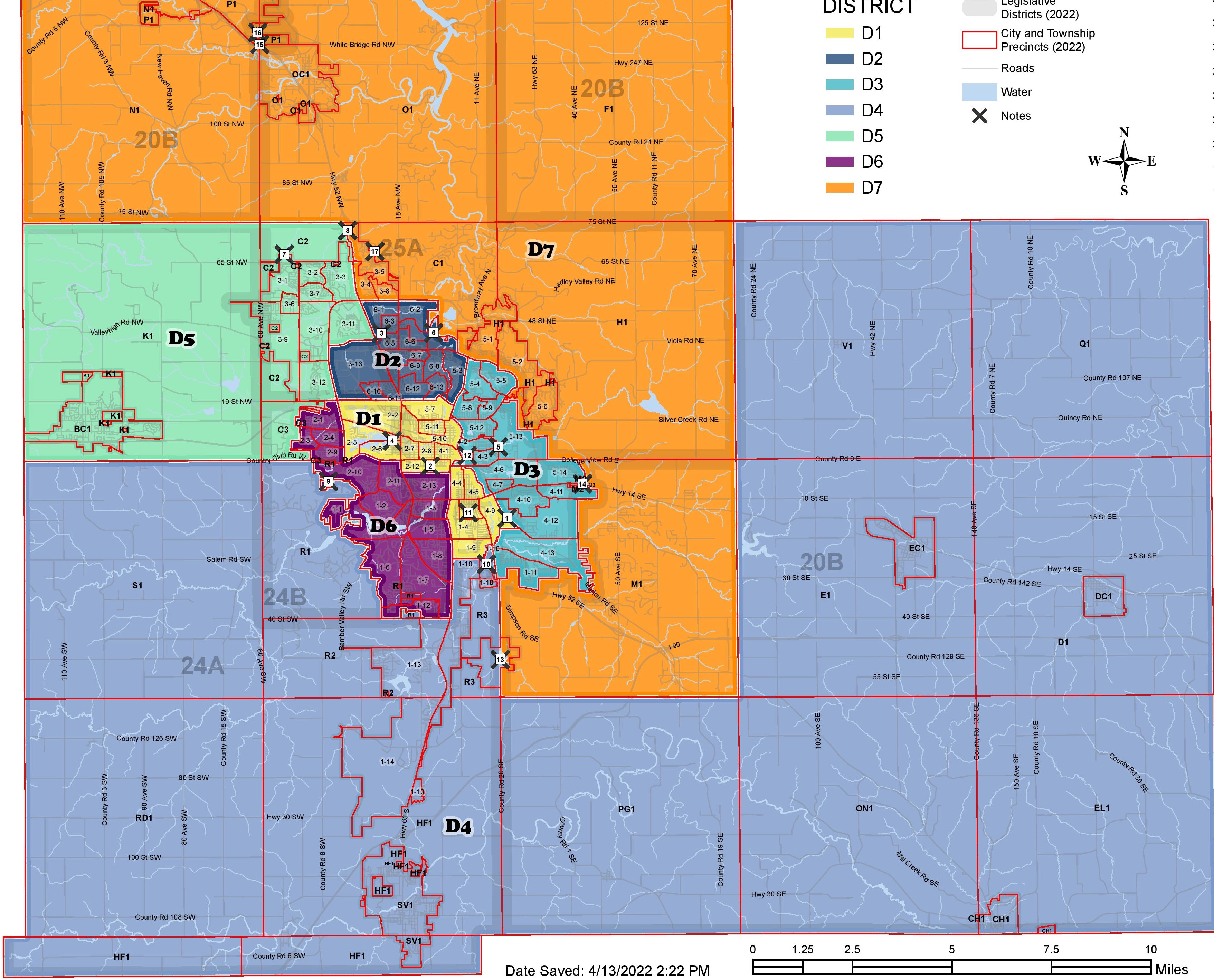 Olmsted County commissioners choose new map, citing balance in county representation - Vimarsana News