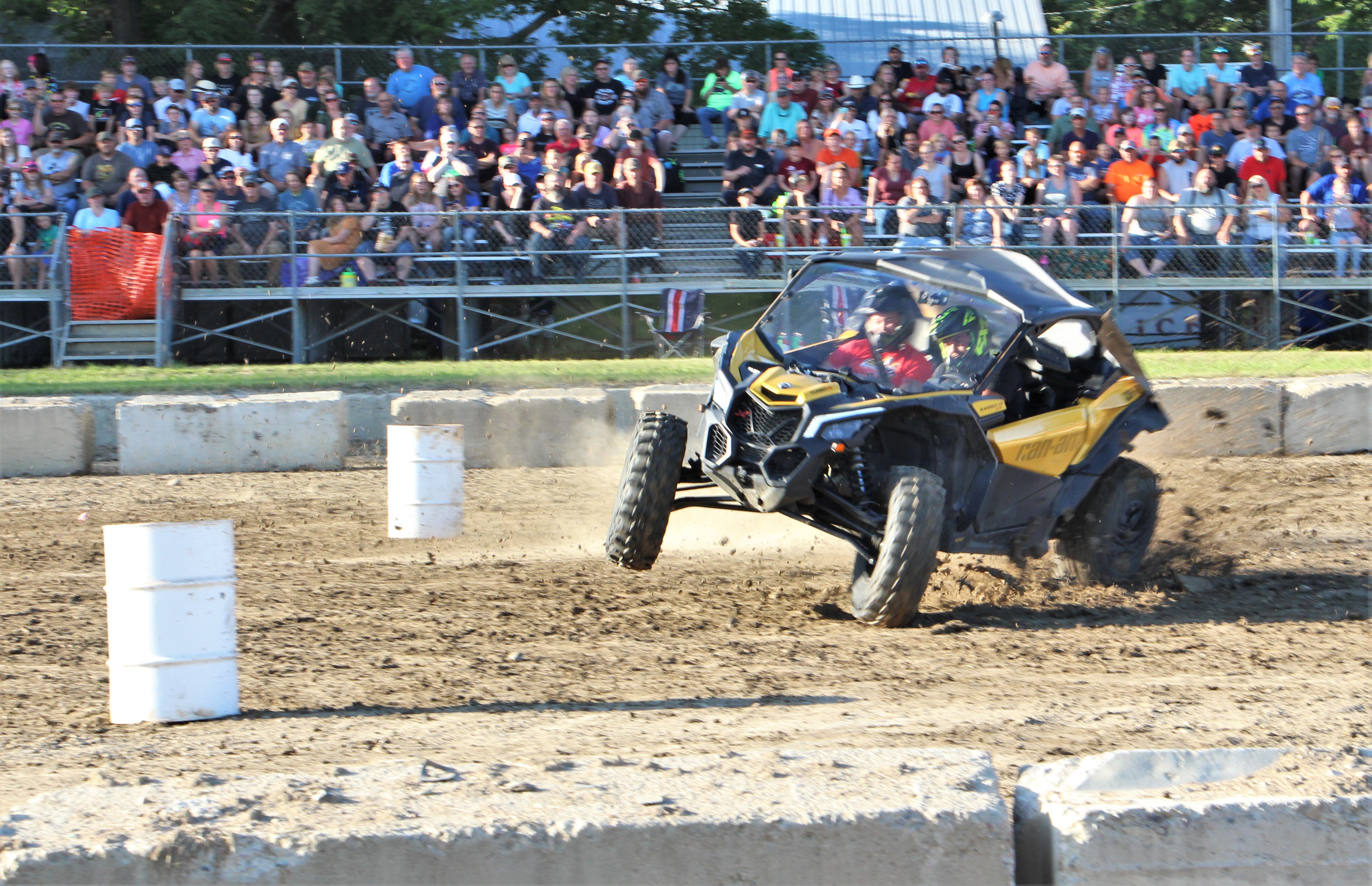 Cornering speed: Barrel races turn 4-wheelers into 2-wheelers at Becker County Fair on July 29 - Vimarsana News