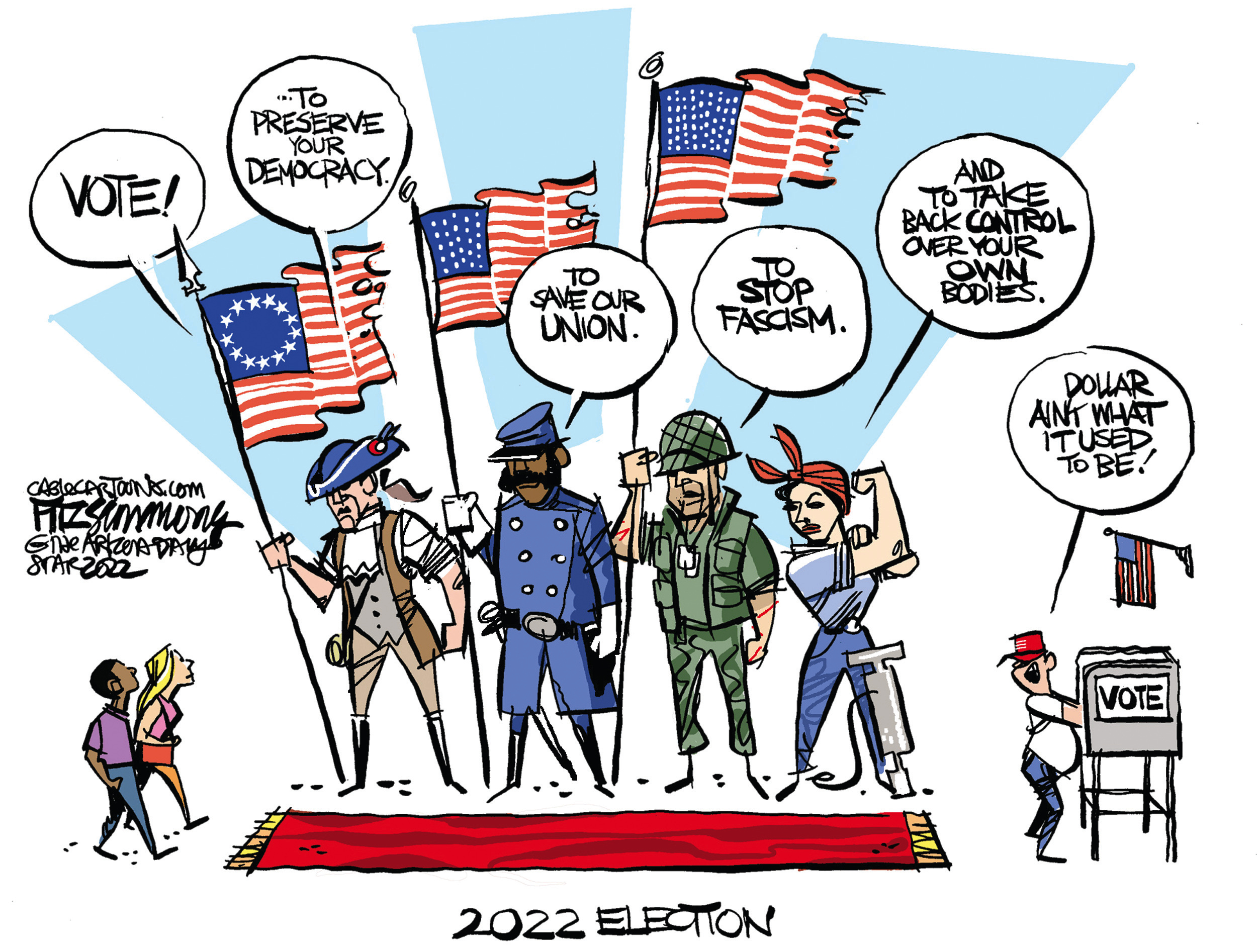 Editorial cartoon for Nov. 2, 2022 - Vimarsana News