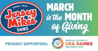 Jersey Mike's teams with Special Olympics for March 'Month of Giving' - Vimarsana News