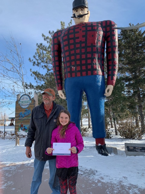 Mara Stinar receives Minnesota Lifetime Fishing License - Vimarsana News