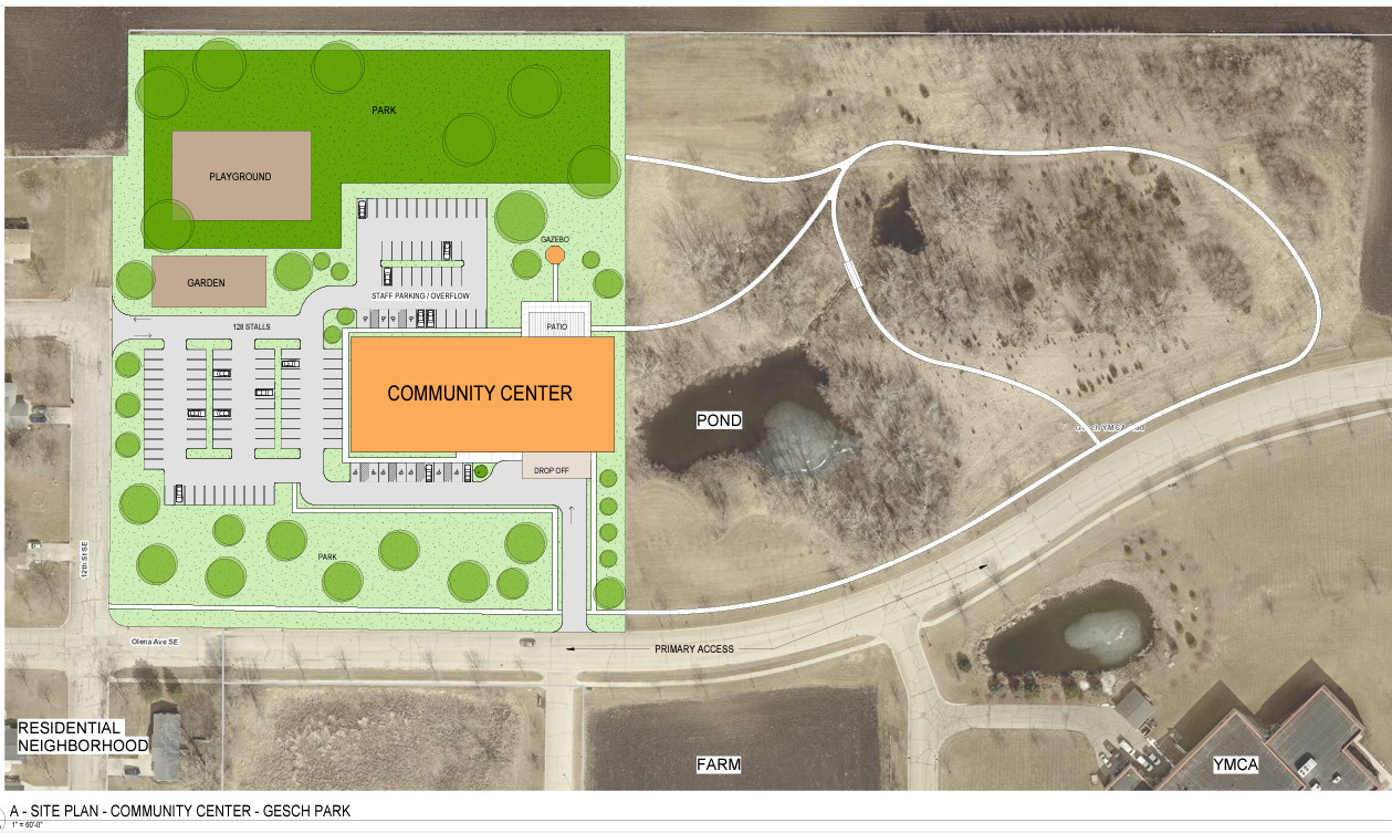 While enthusiastic about community center site concepts, Willmar City Council wants more options on city hall - Vimarsana News