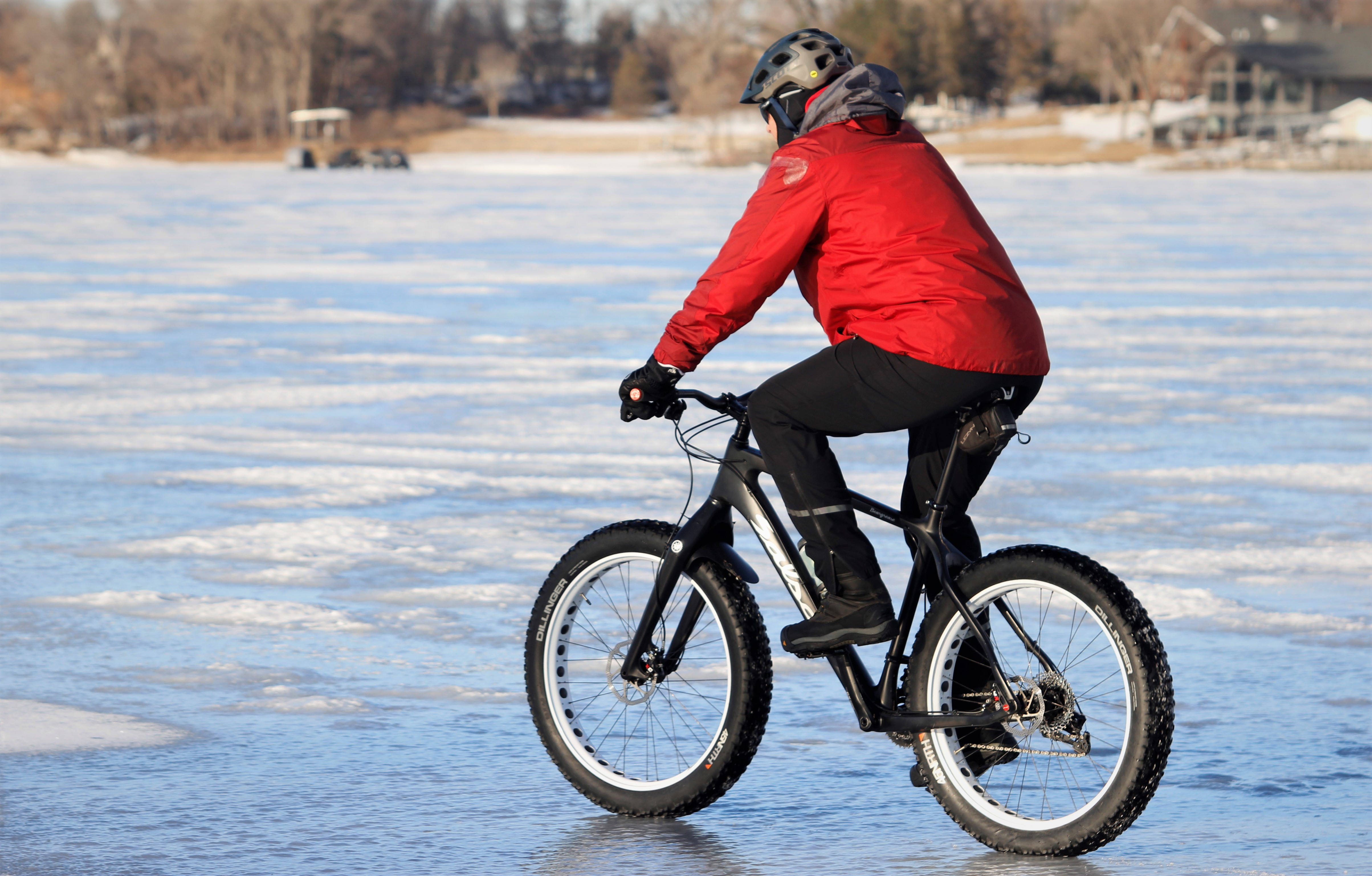 Ringing in the New Year on frozen Lake Mitchell - Vimarsana News