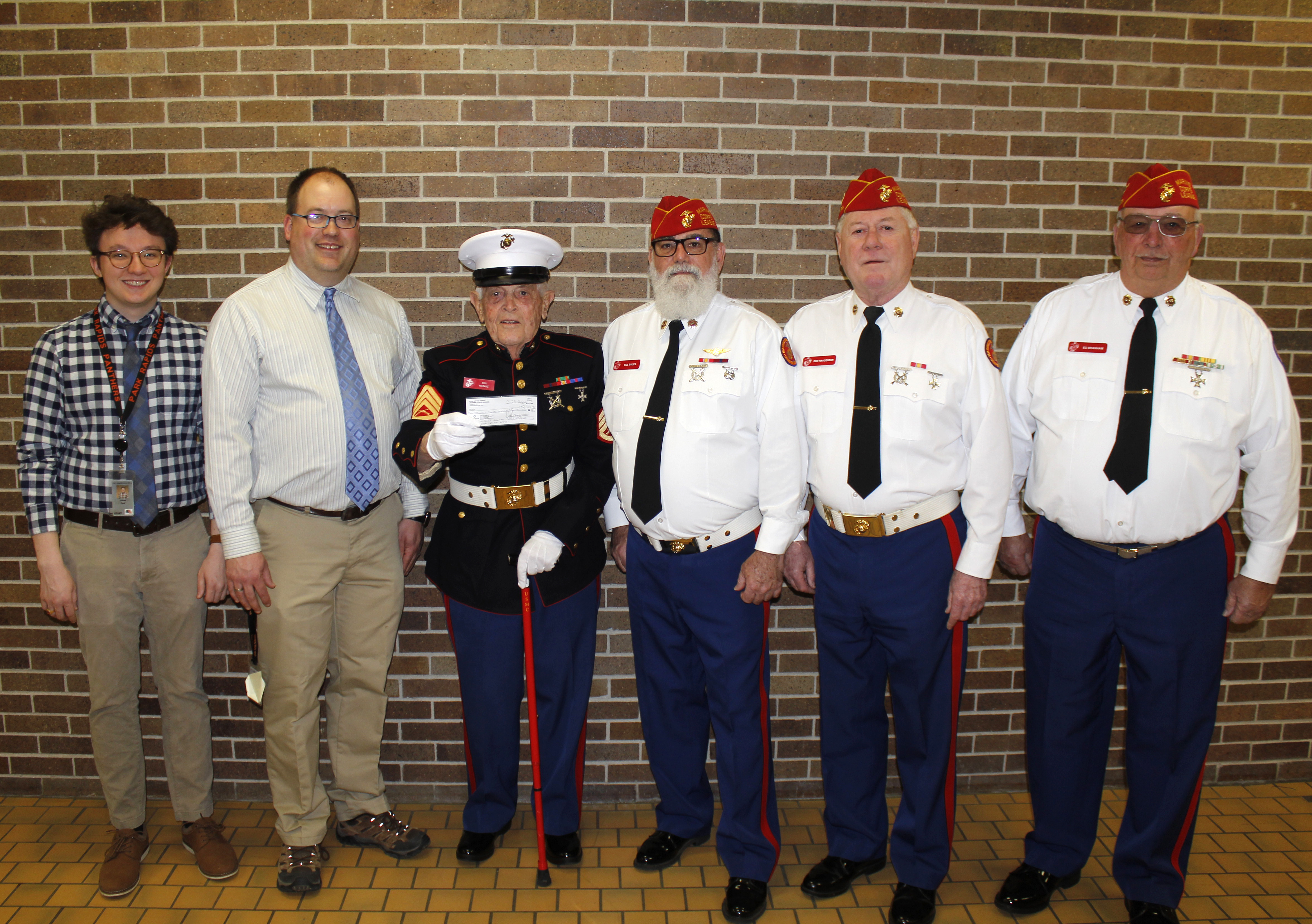 Marine Corps League supports school music programs - Vimarsana News