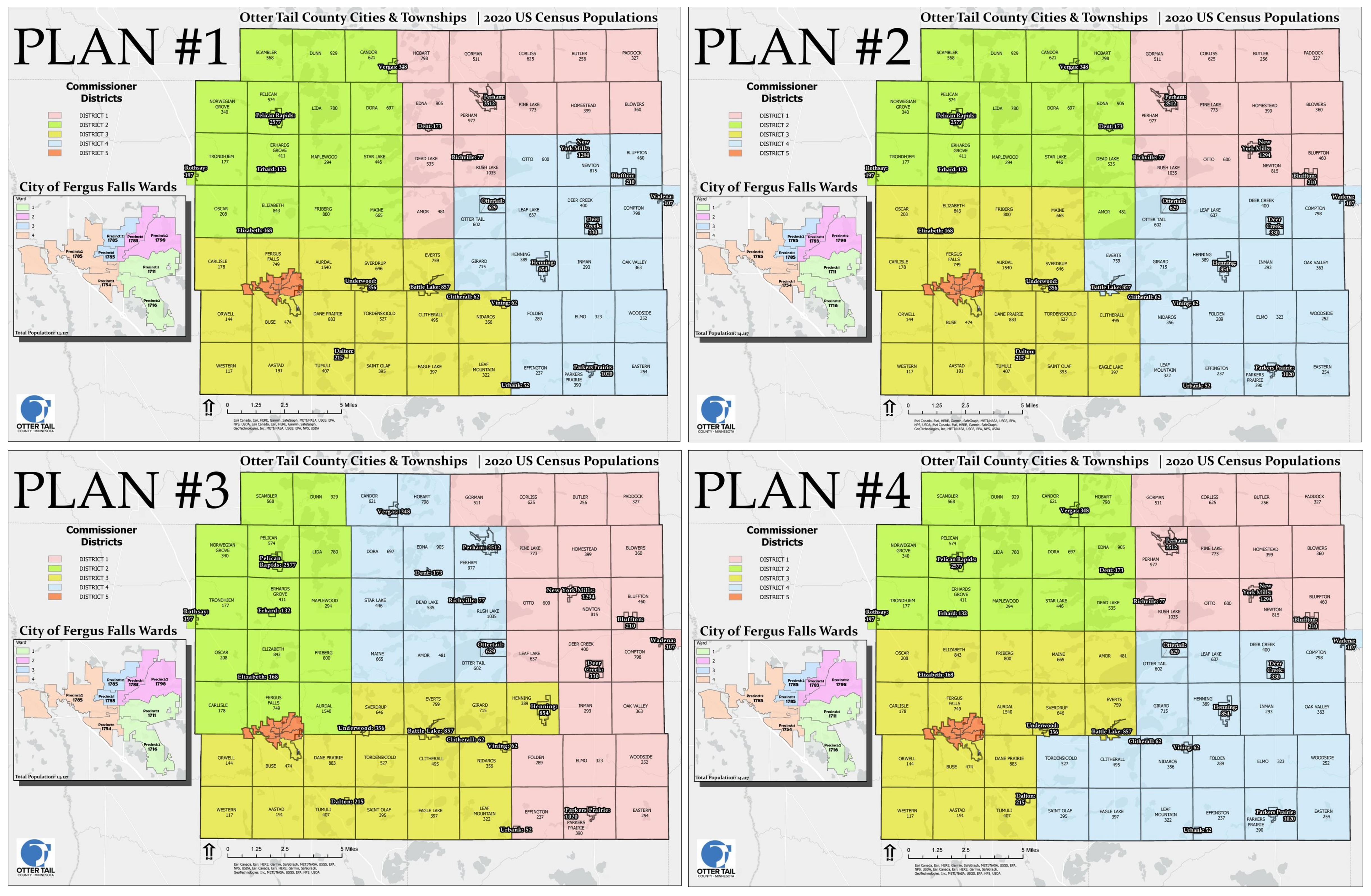 Residents asked to weigh in on Otter Tail County redistricting plans; public hearing April 26 - Vimarsana News