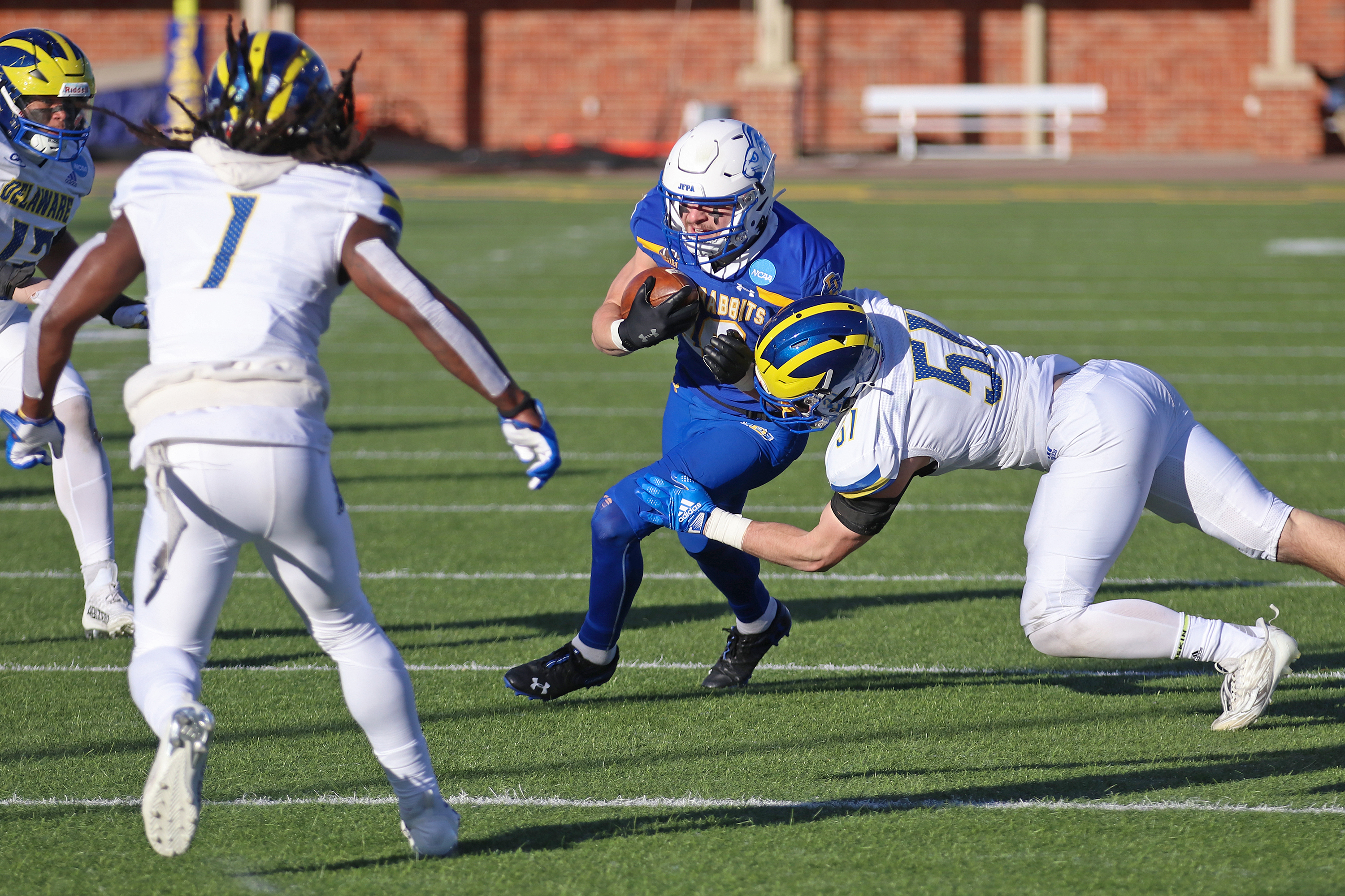 Top-seeded Jackrabbits rout Delaware, secure third-straight FCS quarterfinal appearance - Vimarsana News
