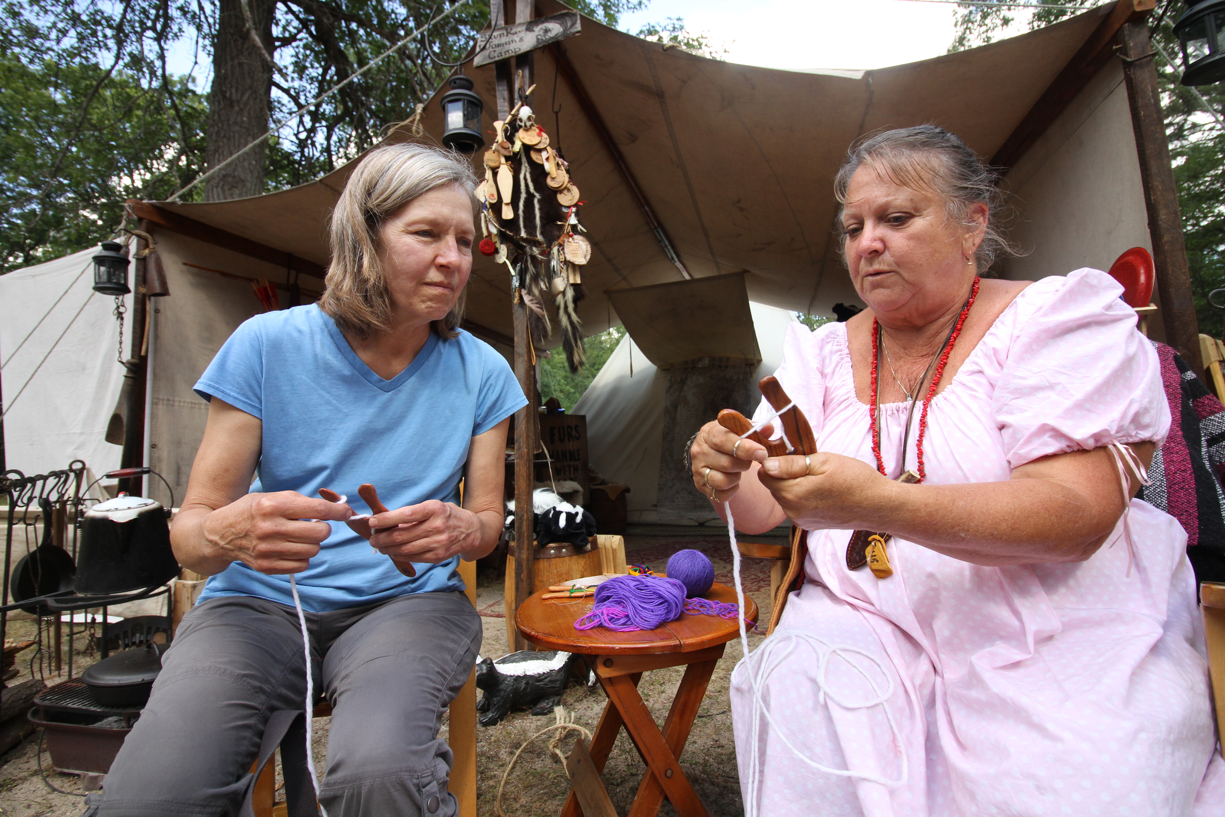 Ancient skills on display at Pine River historic encampment - Vimarsana News