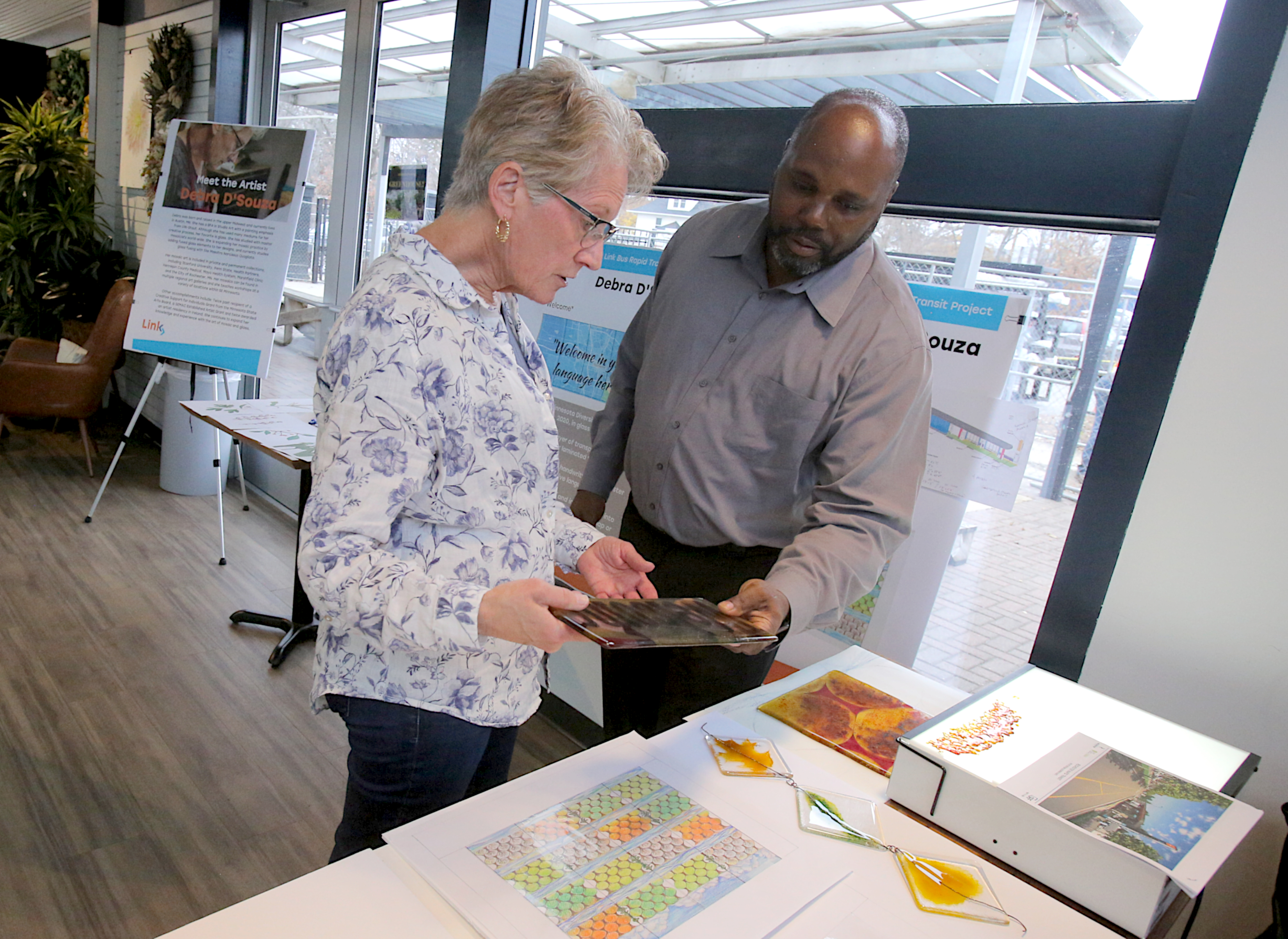Artists unveil ideas for Rochester's Link Rapid Transit stops - Vimarsana News