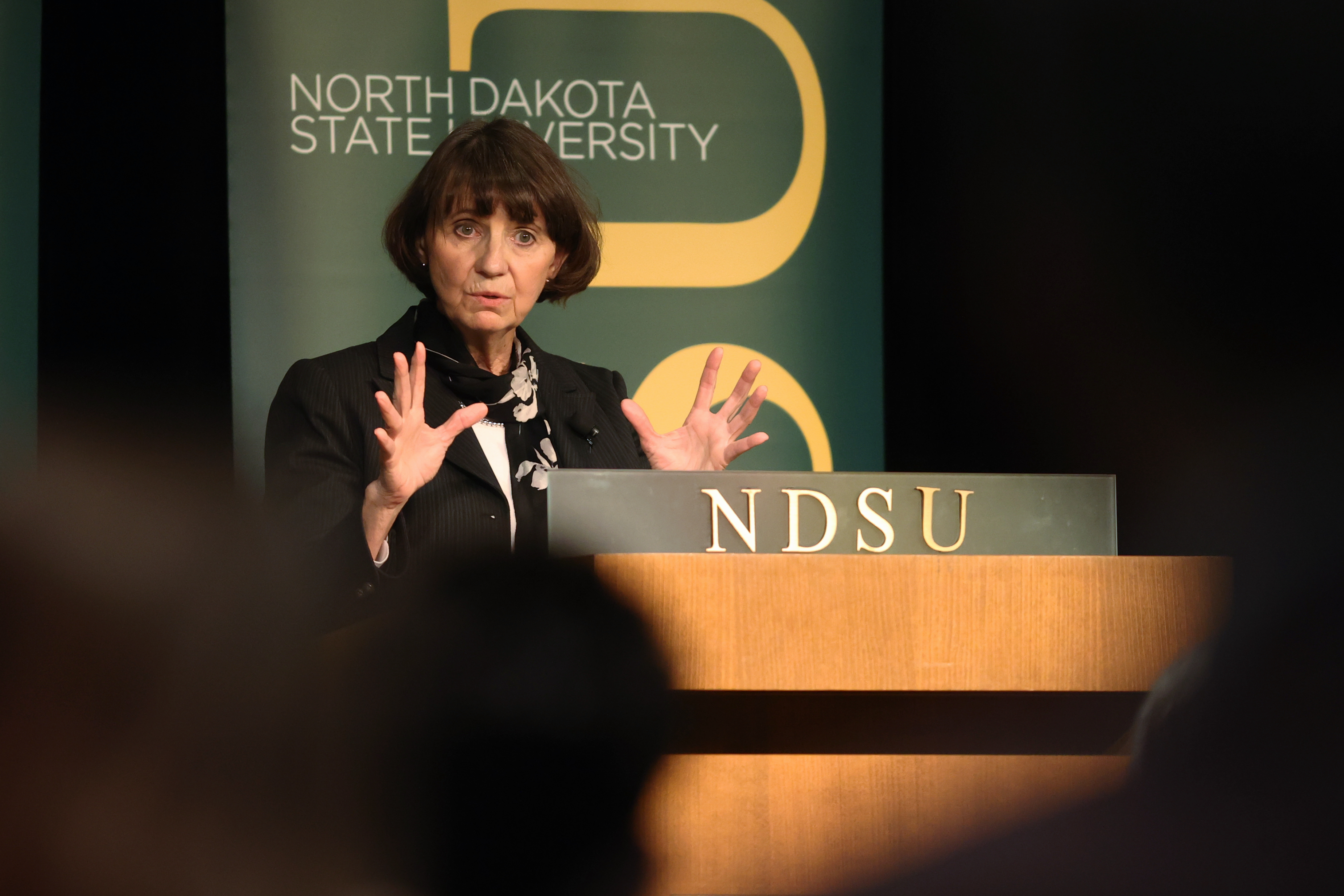 NDSU can become stronger if it takes on one-university approach, presidential candidate Debra Larson says - Vimarsana News