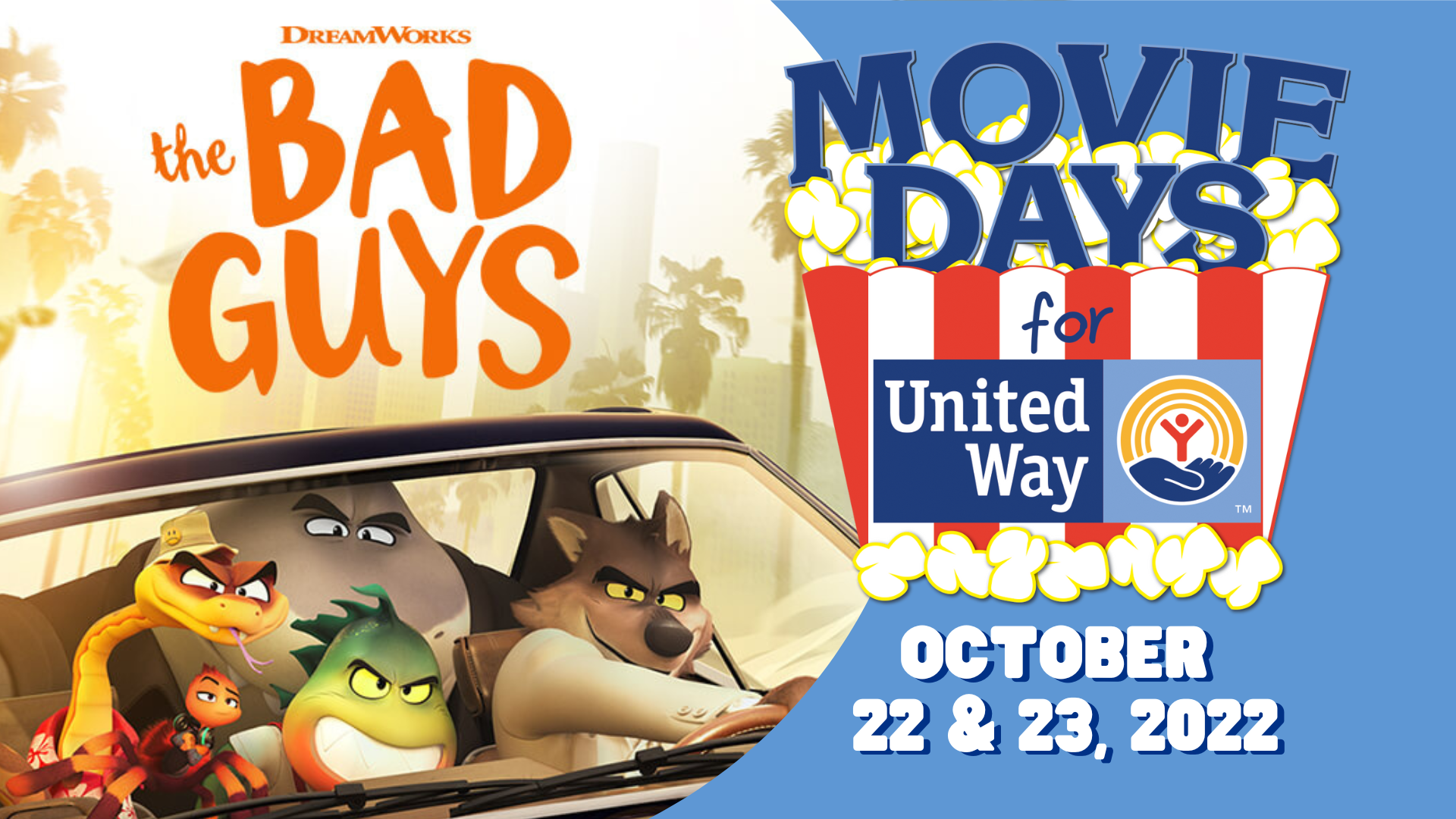 Movie Days for United Way set for Oct. 22-23 - Vimarsana News