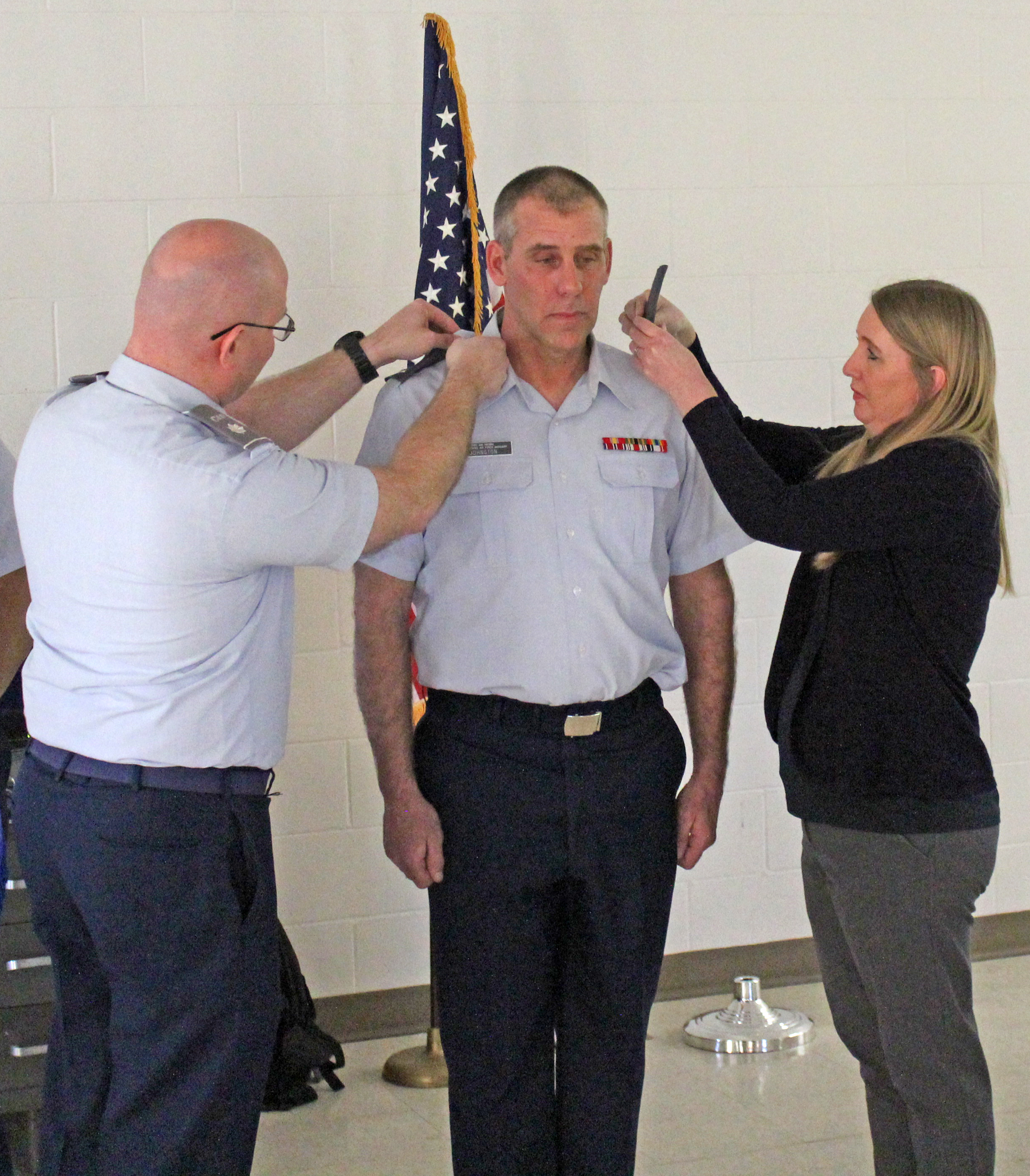 Johnston promoted, assumes command of CAP squadron - Vimarsana News