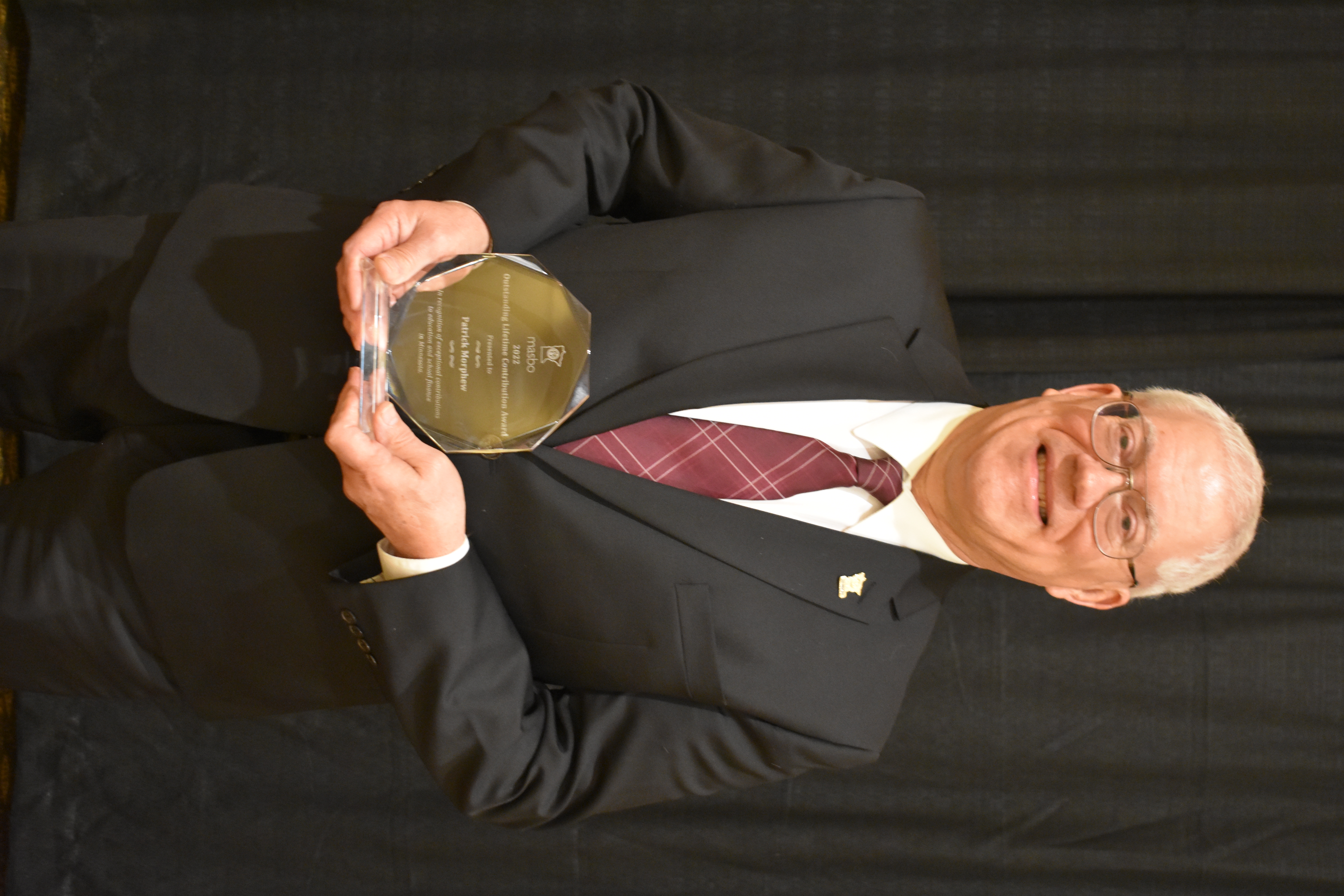 District 518's Patrick Morphew honored with lifetime achievement award - Vimarsana News