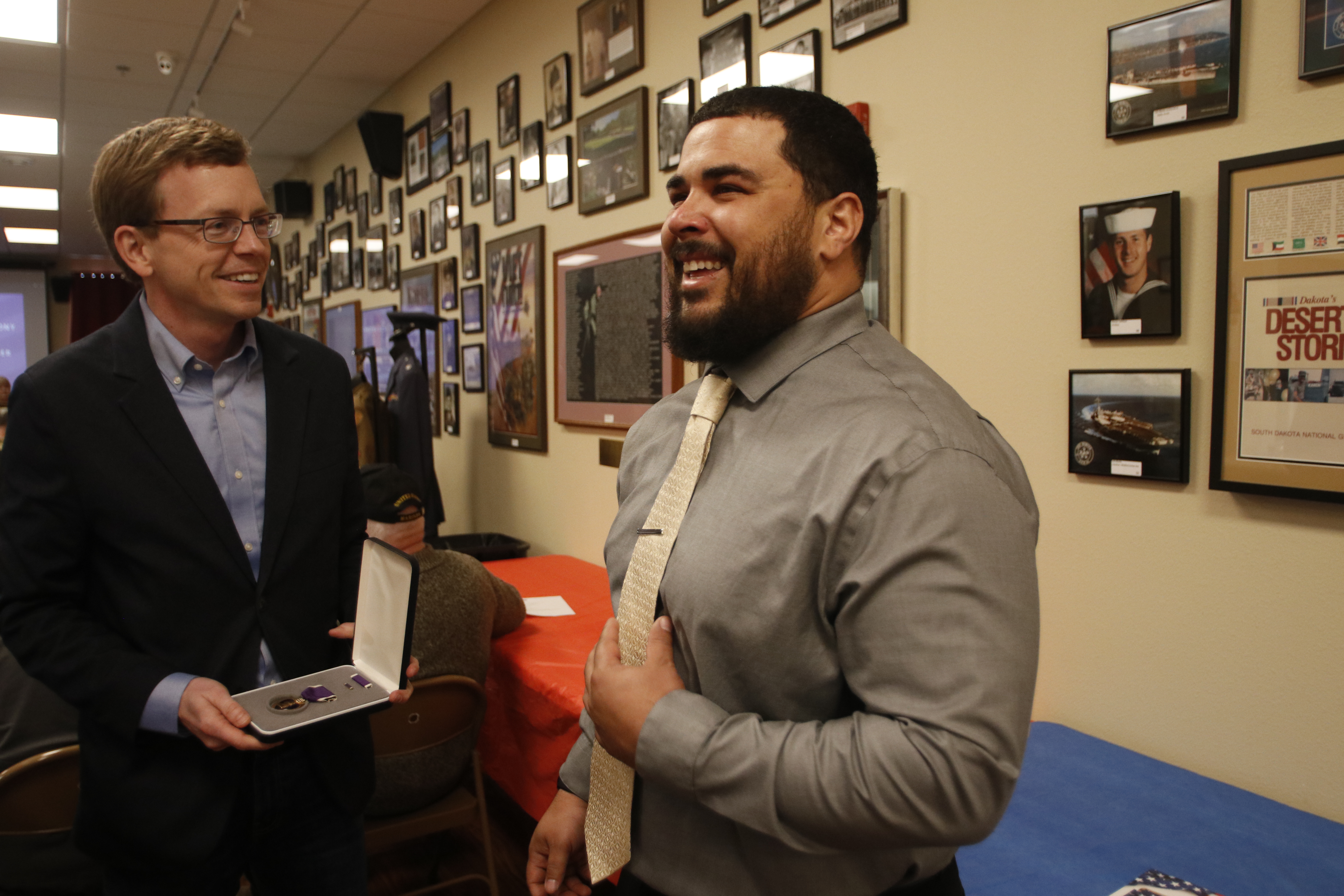 Mitchell's Marcus Rothlisberger presented with Purple Heart - Mitchell Republic | News, weather, sports from Mitchell South Dakota - Vimarsana News