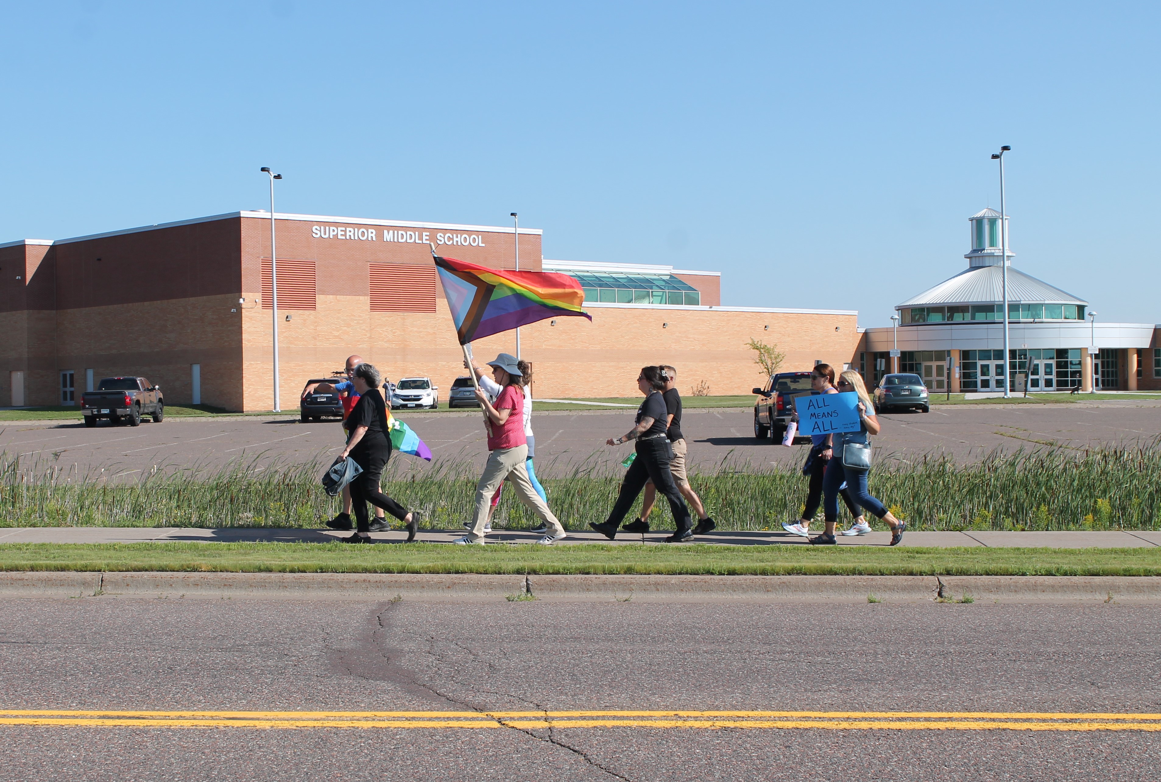 Marchers, puppets express support for LGBTQ community in Superior - Vimarsana News