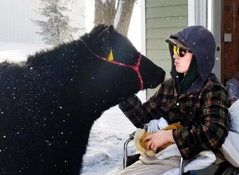 Lowry boy wins a heifer through the Minnesota Youth Beef Experience Program - Vimarsana News