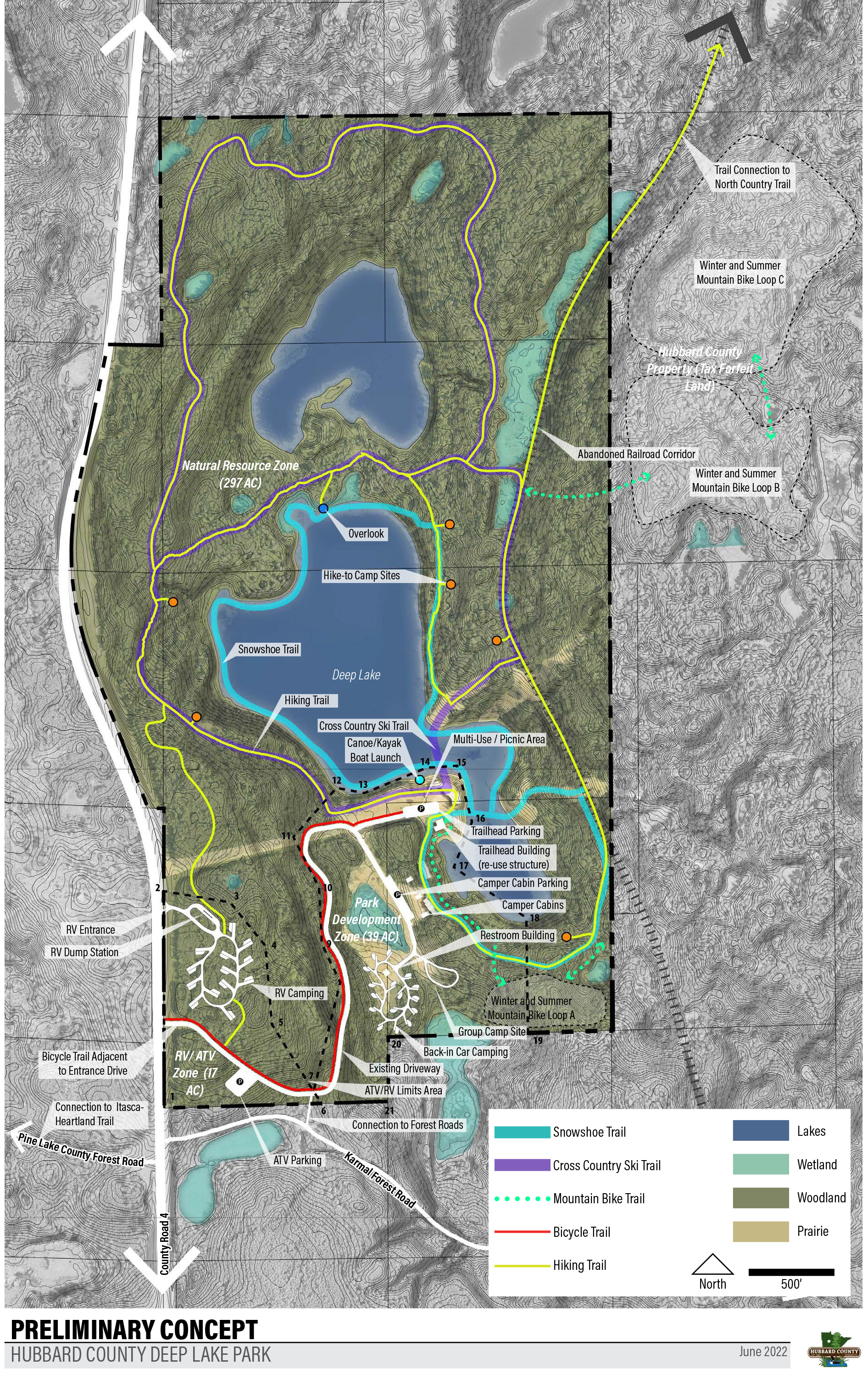 Concept emerges for county's new Deep Lake Park - Park Rapids Enterprise | News, weather, sports from Park Rapids Minnesota - Vimarsana News