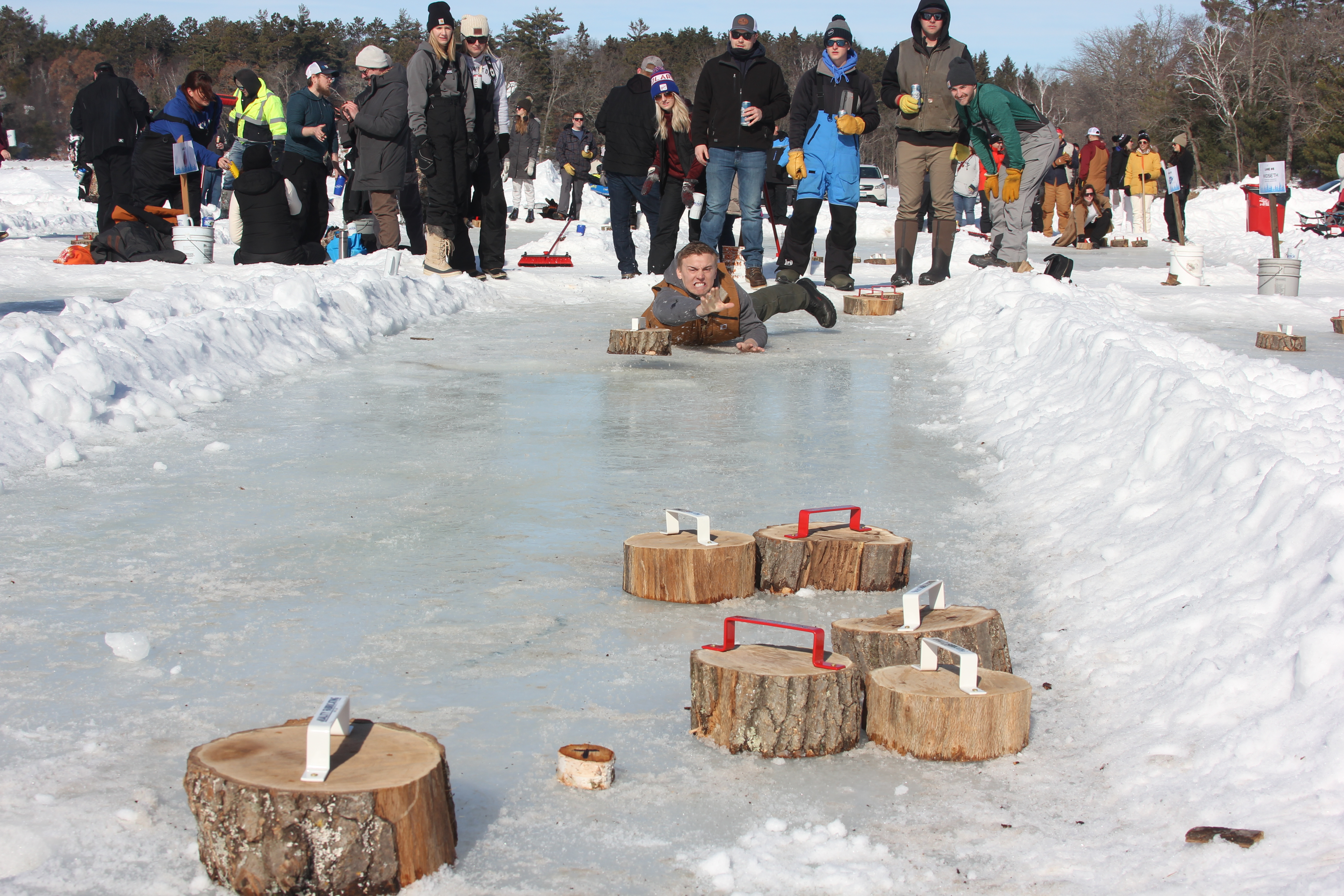 Temps soar 55 degrees higher for second annual Bobber Bocce on Ice in Pequot Lakes - Vimarsana News