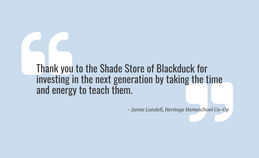 LETTER TO THE EDITOR: Thanks Shade Store for investing in the next generation - Vimarsana News