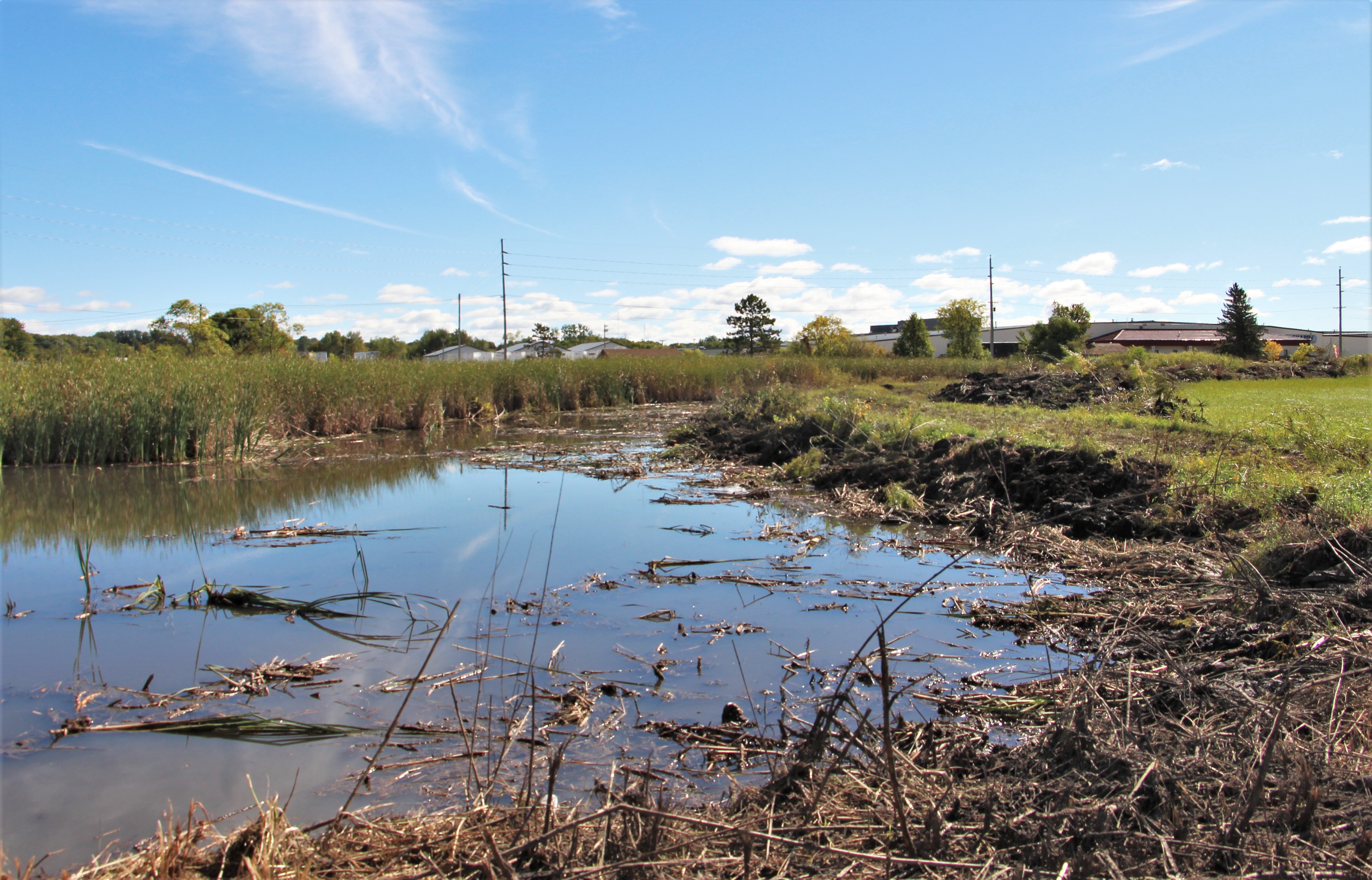 Detroit Lakes Public Works restores stormwater retention pond on Eighth Street - Vimarsana News