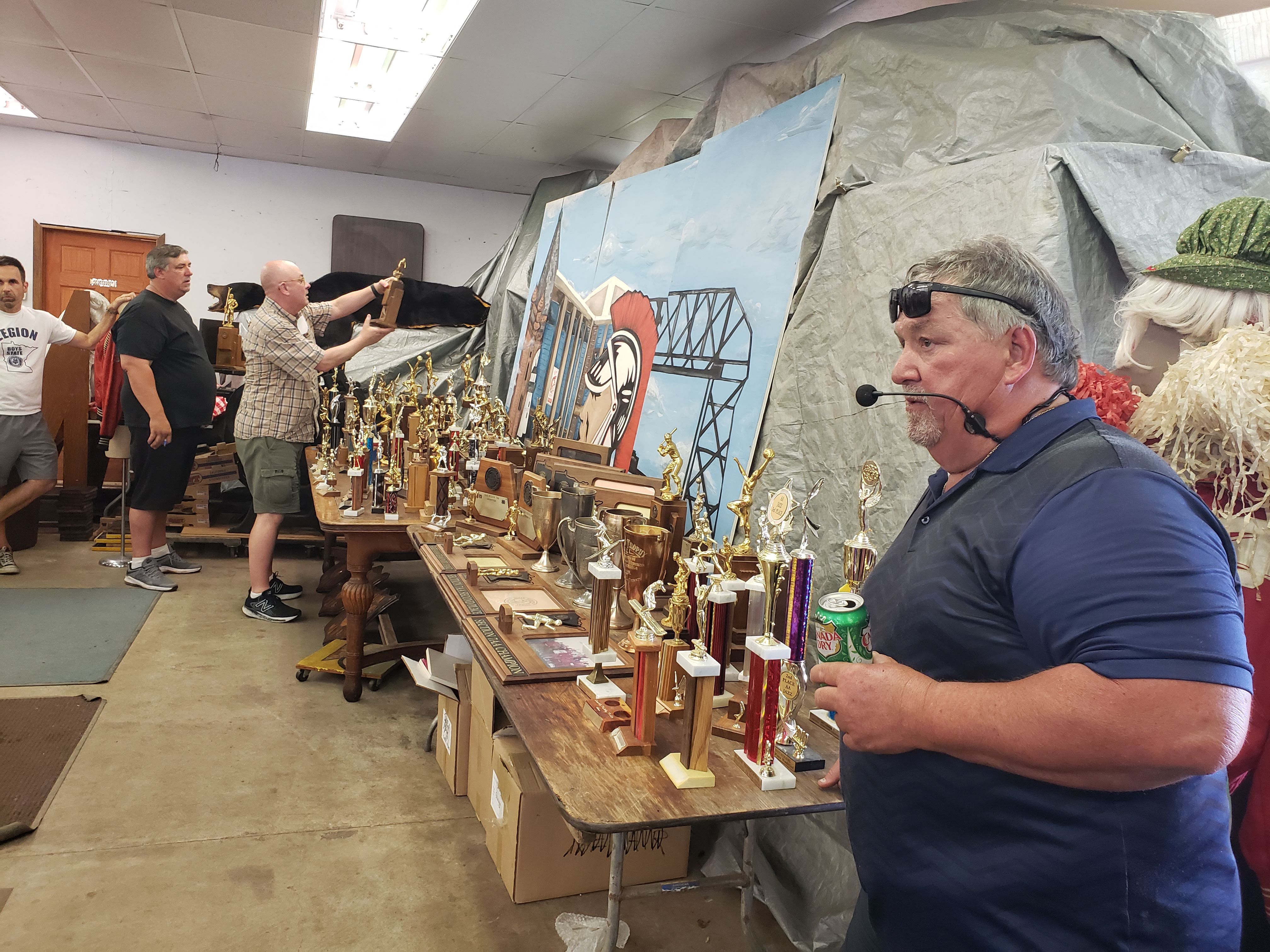 Dozens show up for Central High School memorabilia sale - Vimarsana News