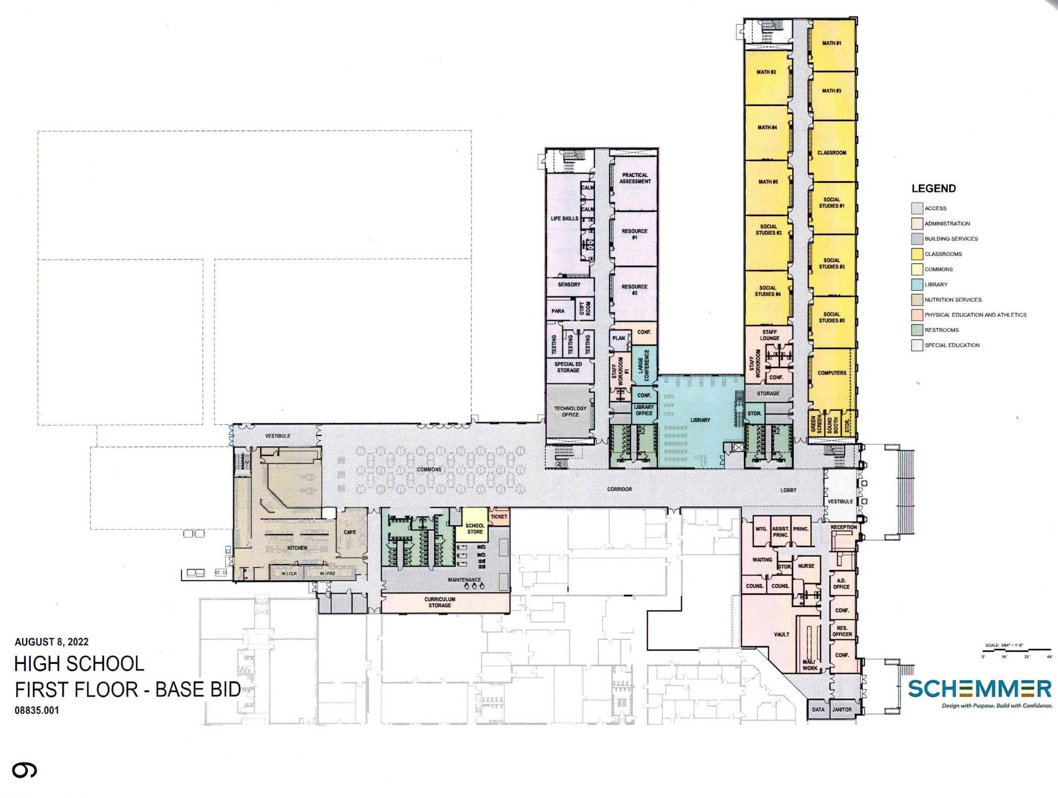 What is Mitchell's school board hearing from the public about the new high school project? A lot. - Vimarsana News