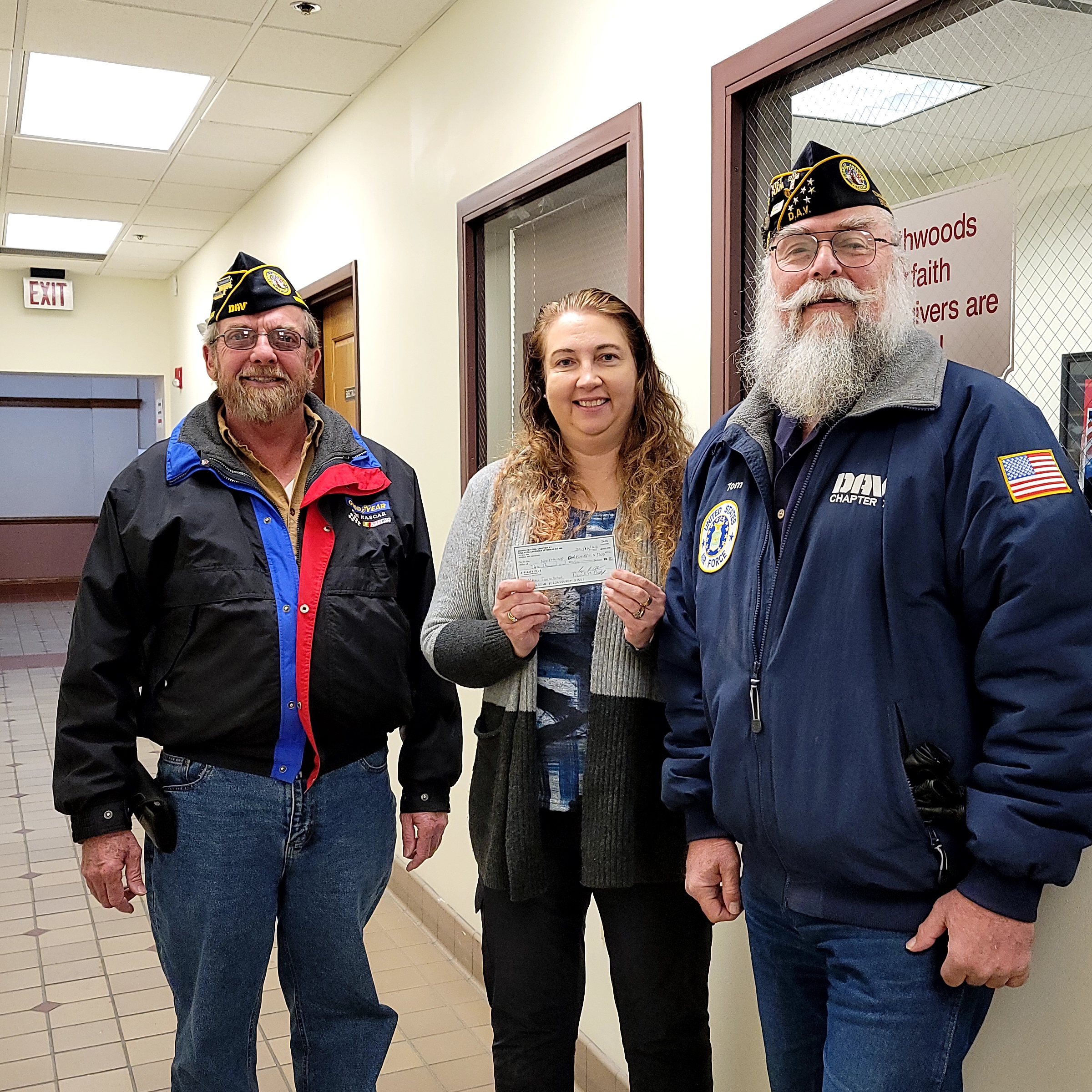 Disabled American Veterans donates to Northwoods Caregivers - Vimarsana News