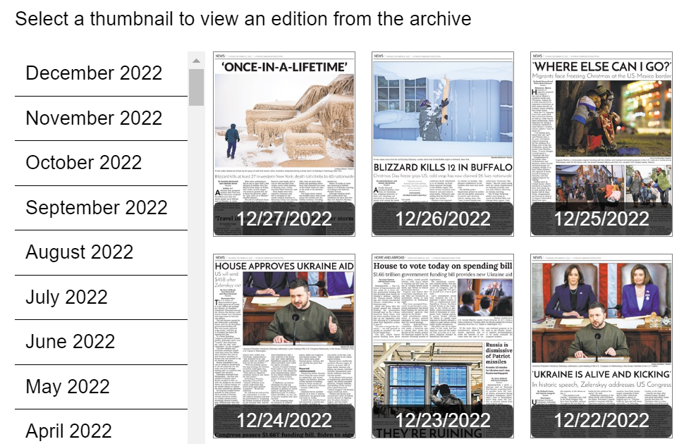 E-paper highlights: Read Dec. 22-27, 2022, headlines in the Echo Journal e-editions - Vimarsana News