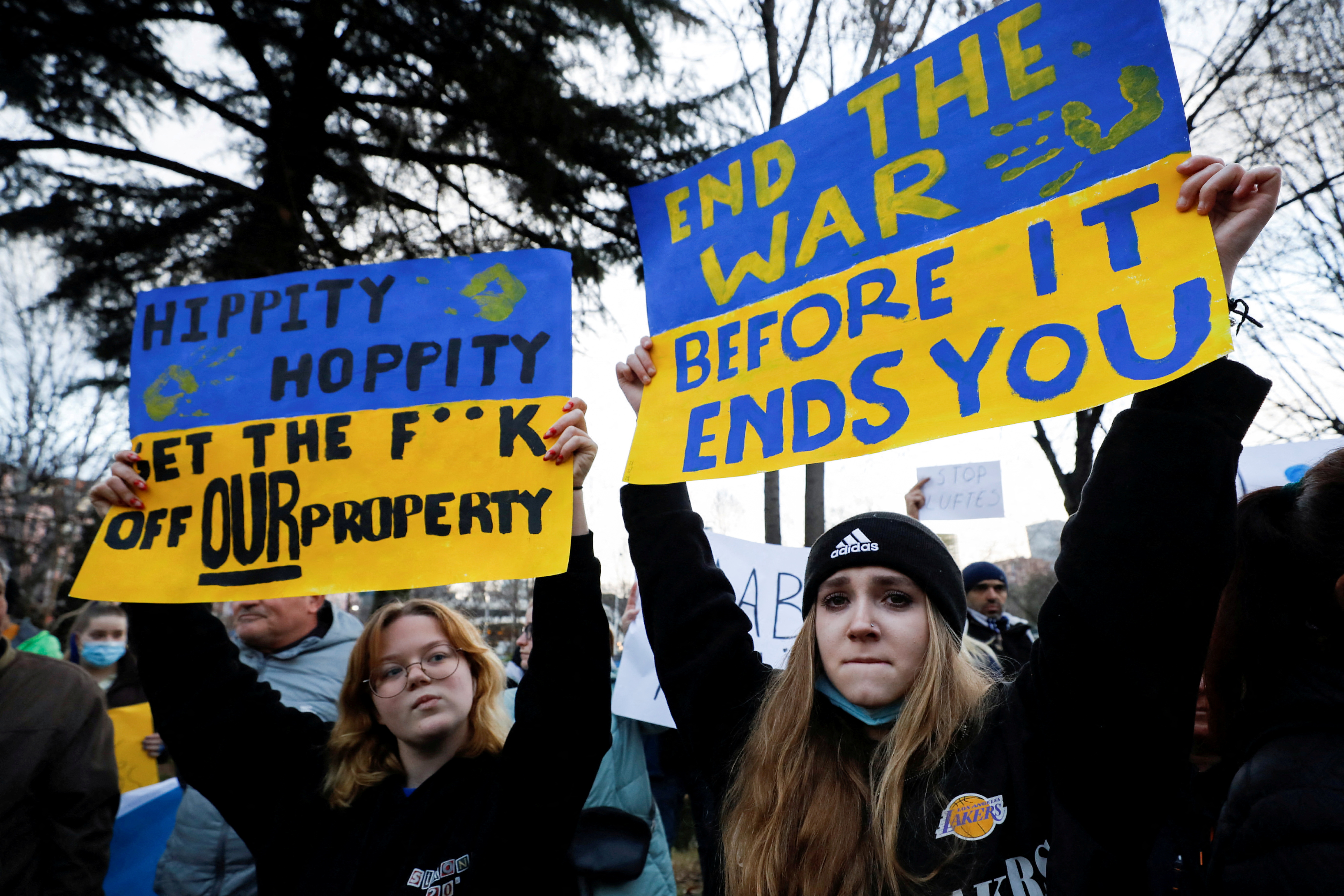 Dickinson rally aims to bolster morale, support for Ukrainians - Vimarsana News