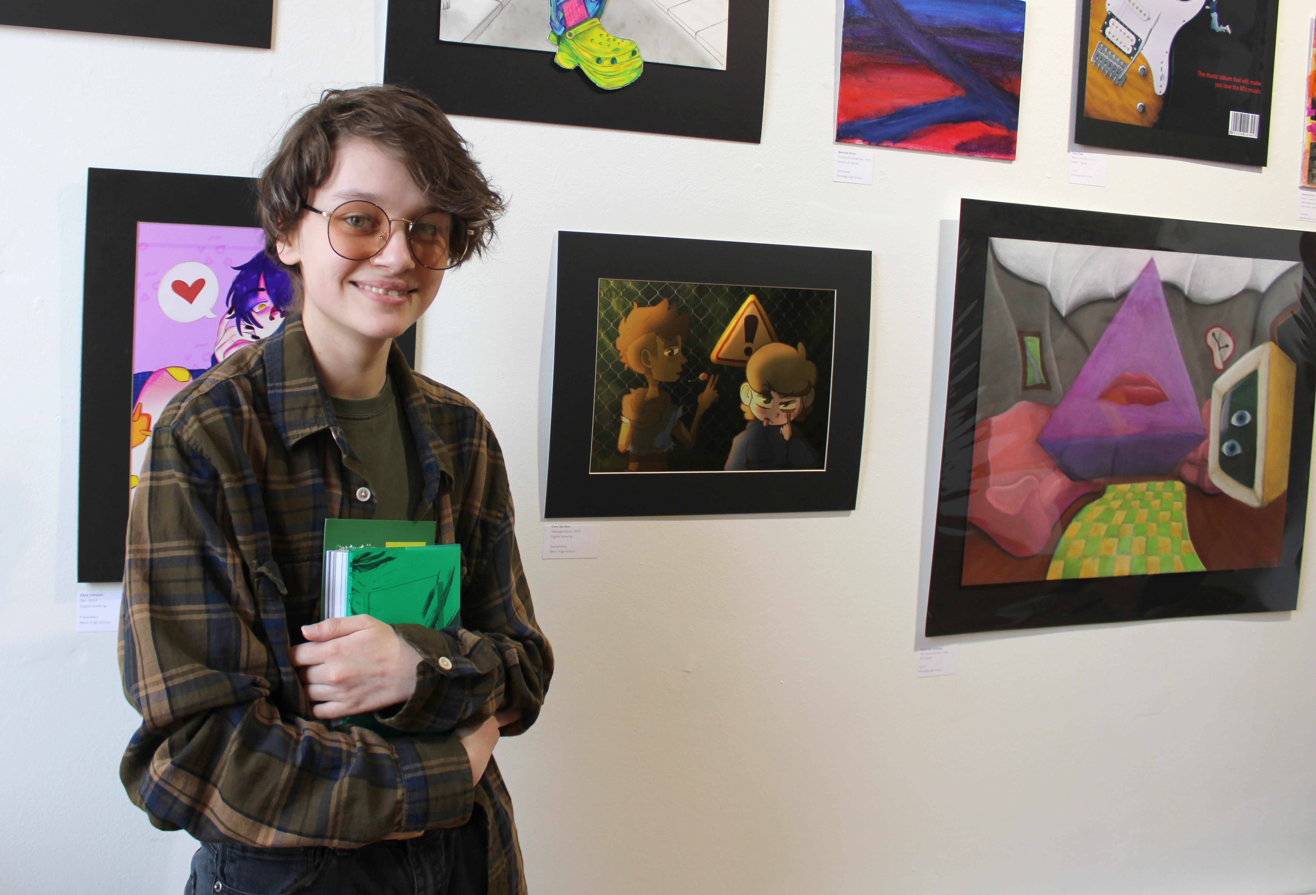 Cory Gordon wins juried Nemeth Youth Art Show - Vimarsana News