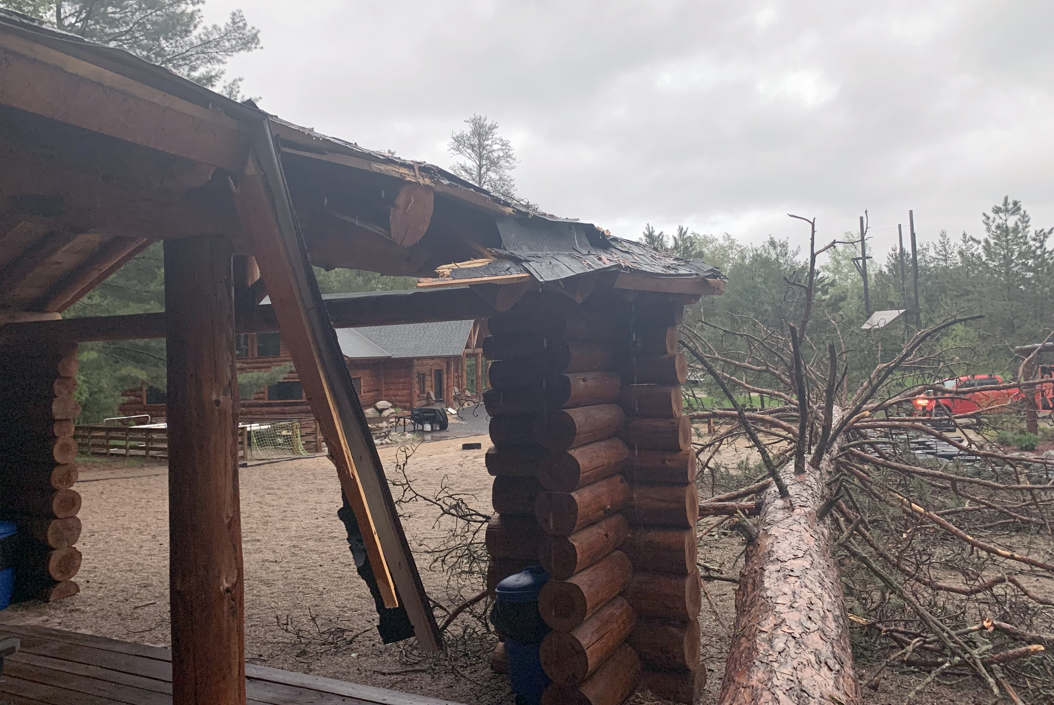 Strong winds topple trees north of Park Rapids - Vimarsana News