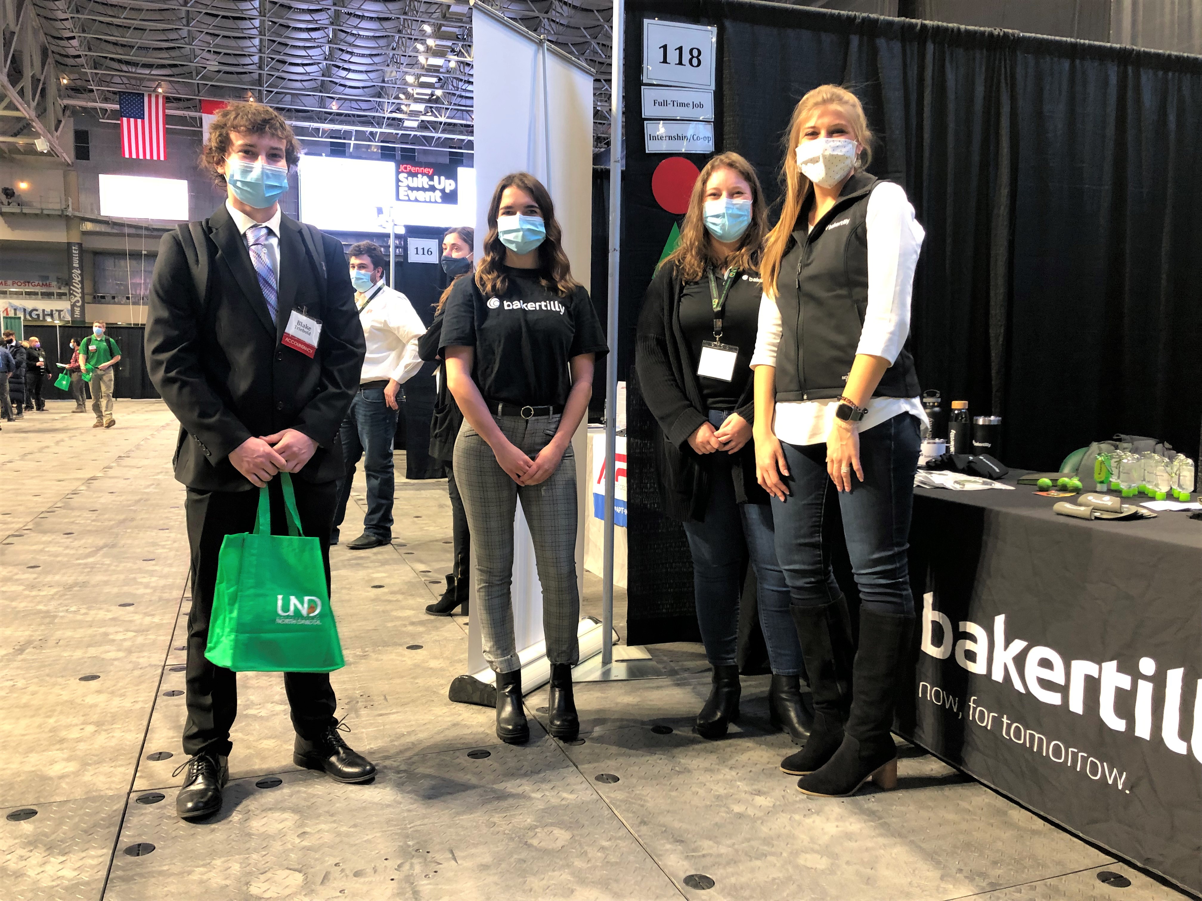 UND holds slightly slimmed down career fair at Alerus Center - Vimarsana News