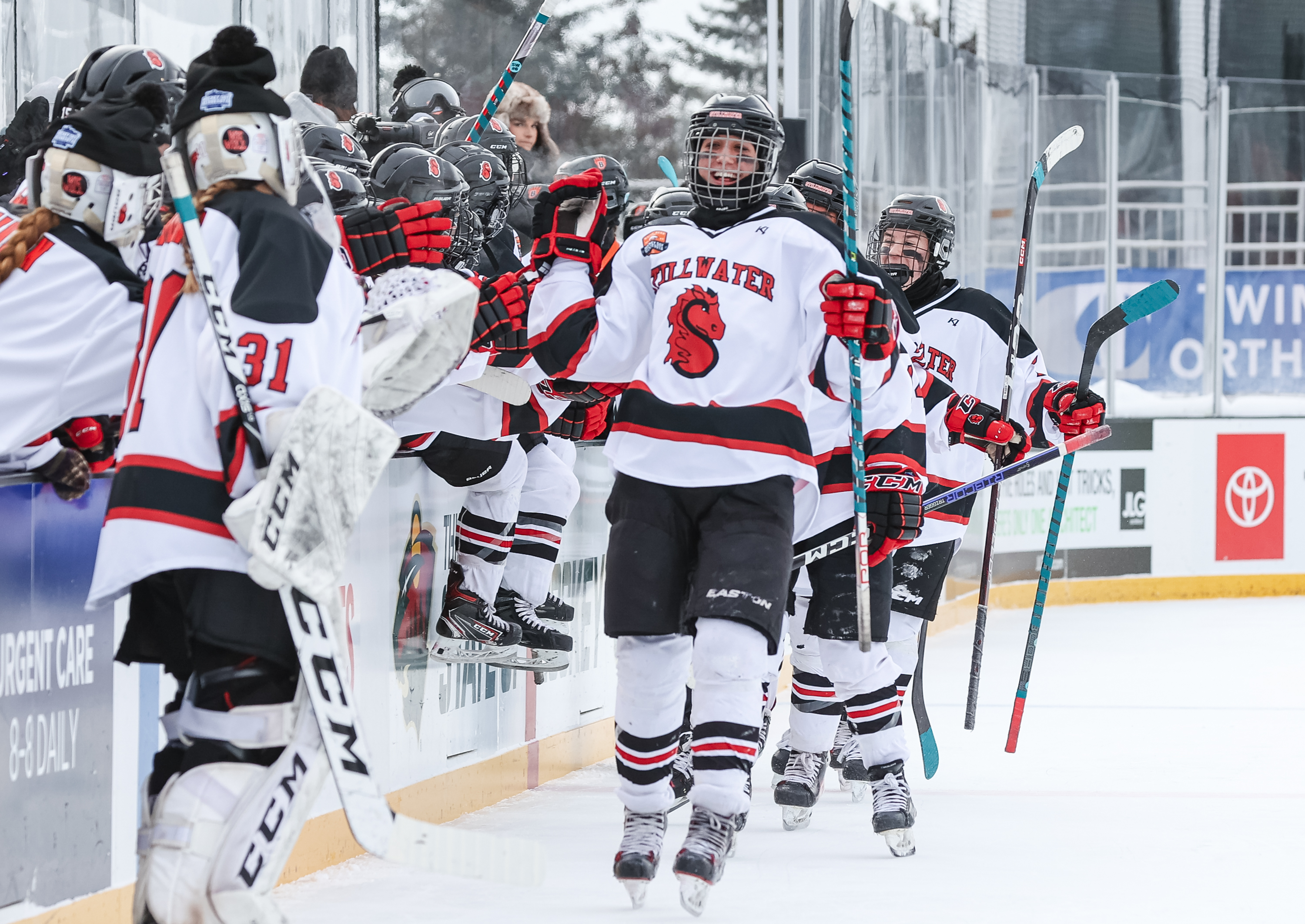 Stillwater's Brooke Nelson's four-goal performance downs hometown hosts during Hockey Day matchup - Vimarsana News